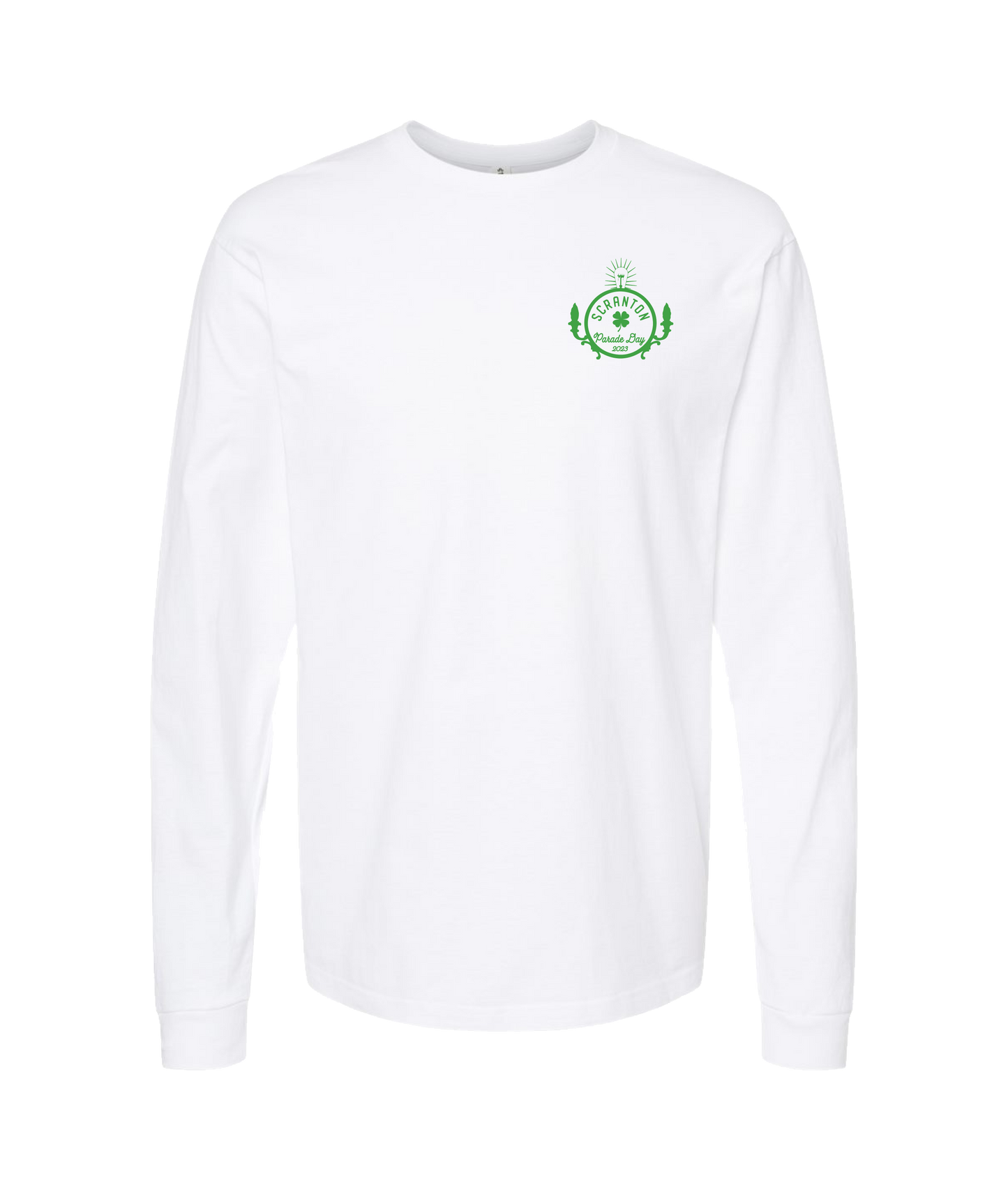 Paul Ludo - Parade Day - White Long Sleeve T