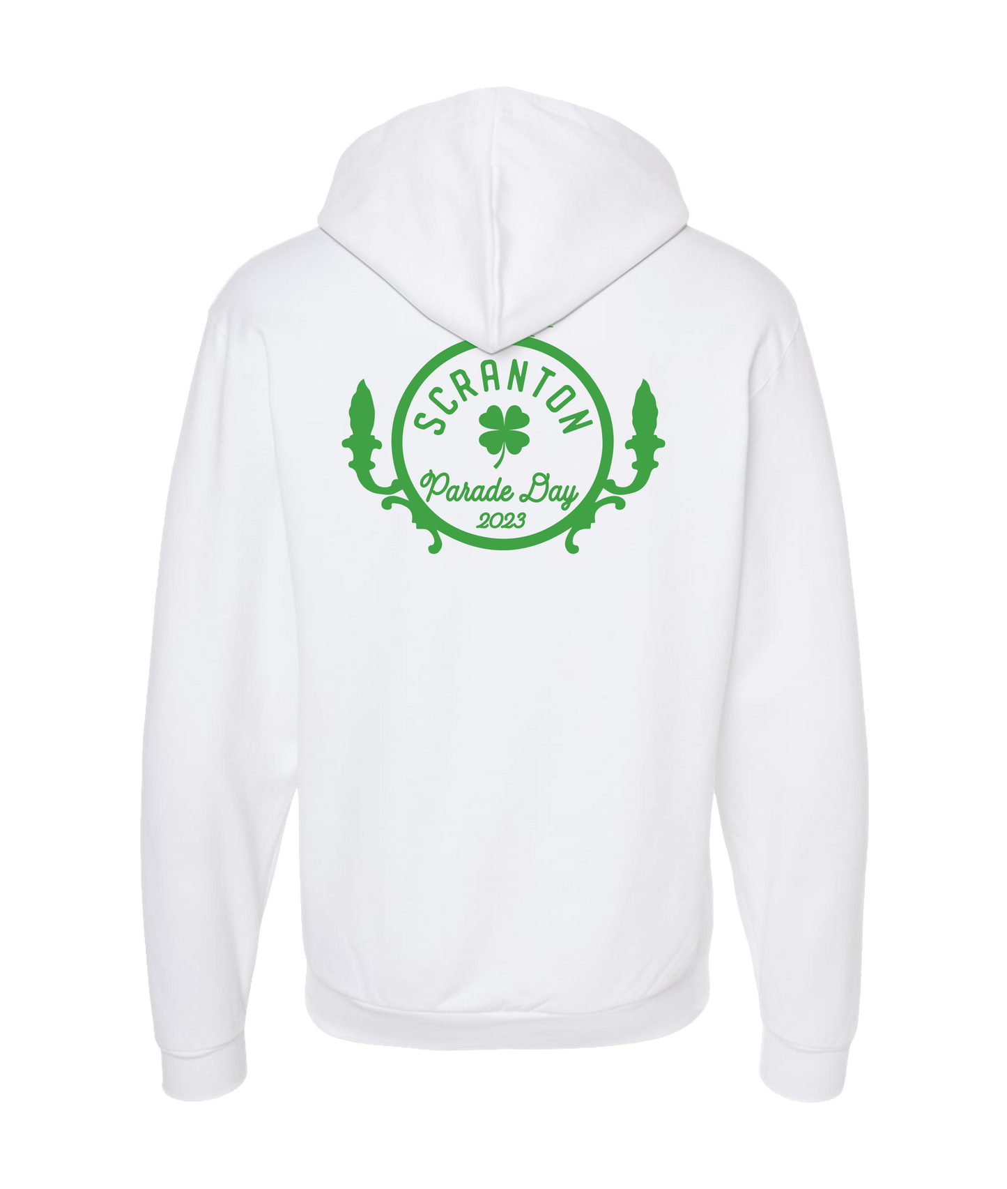 Paul Ludo - Parade Day - White Zip Up Hoodie