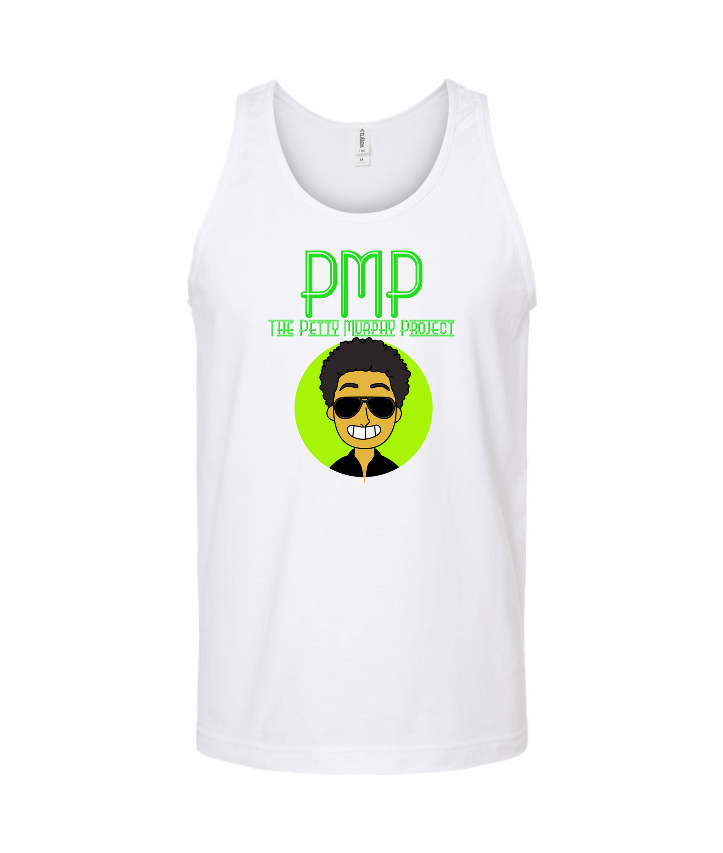 The Petty Murphy Project - Logo - White Tank Top