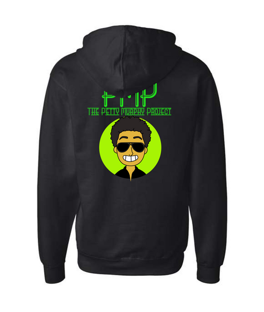 The Petty Murphy Project - Logo - Black Zip Hoodie
