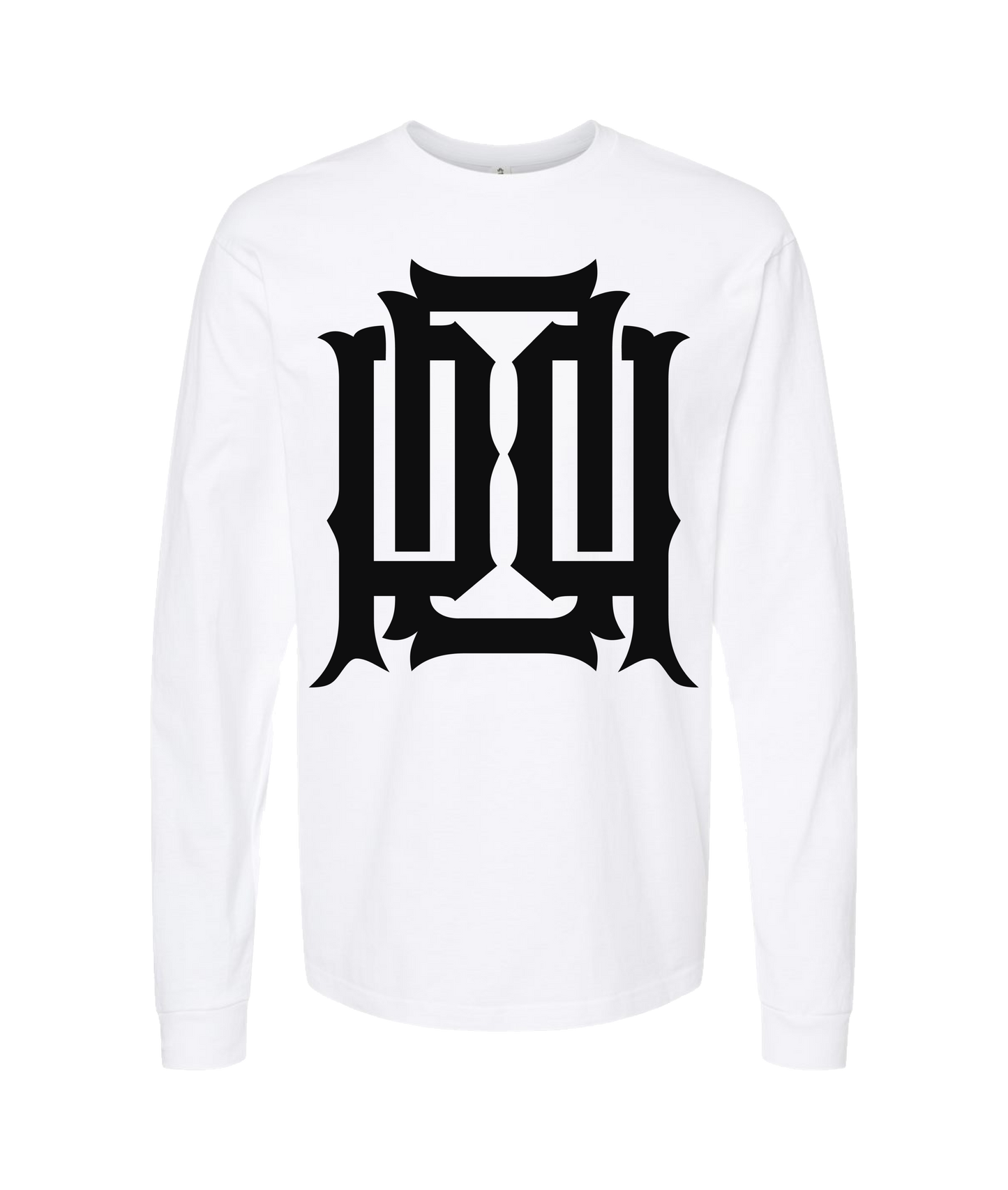 Plates Over Pints - LOGO 2 - White Long Sleeve T