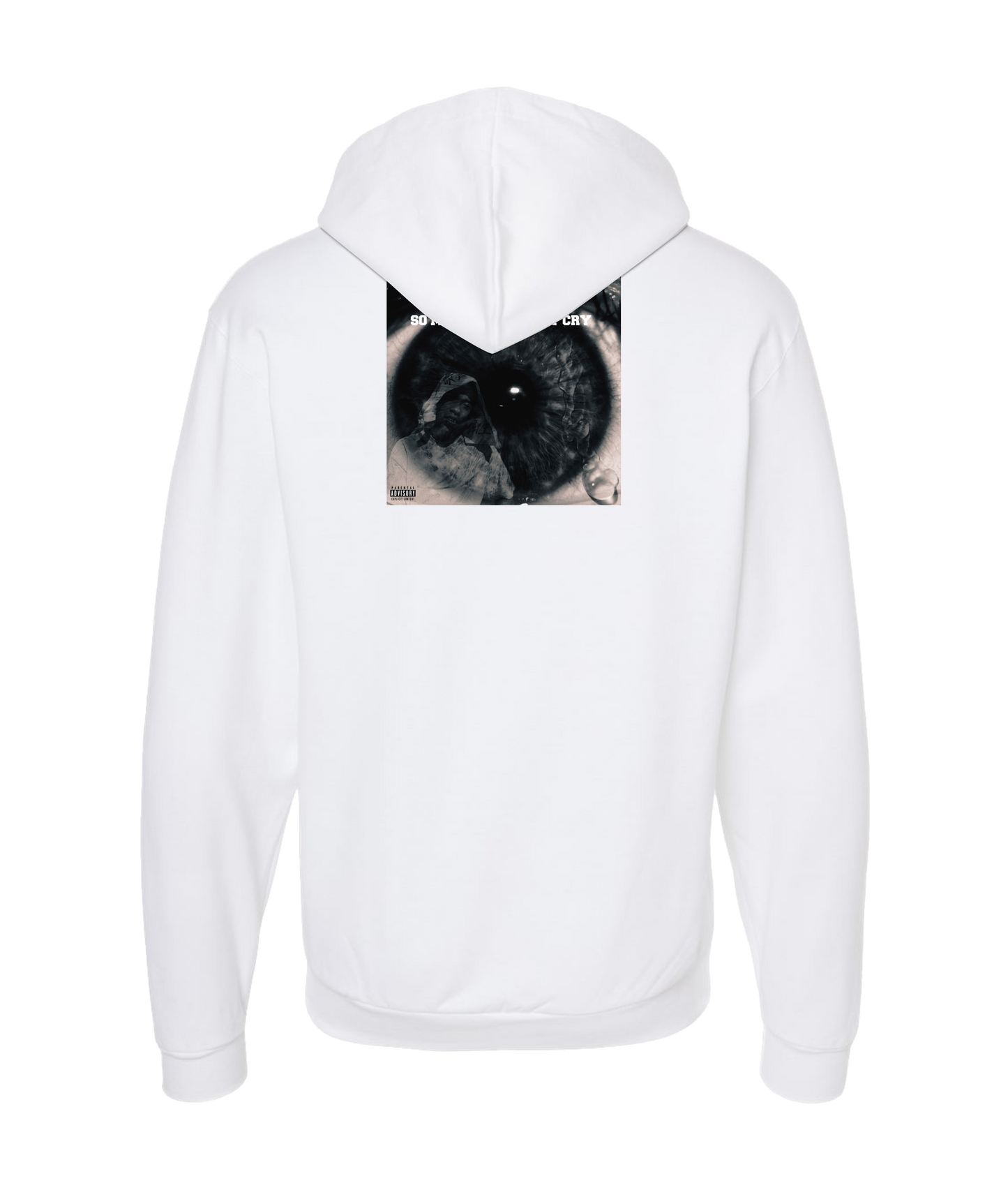 Pepperboy - Look Me In The Eyes - White Zip Up Hoodie