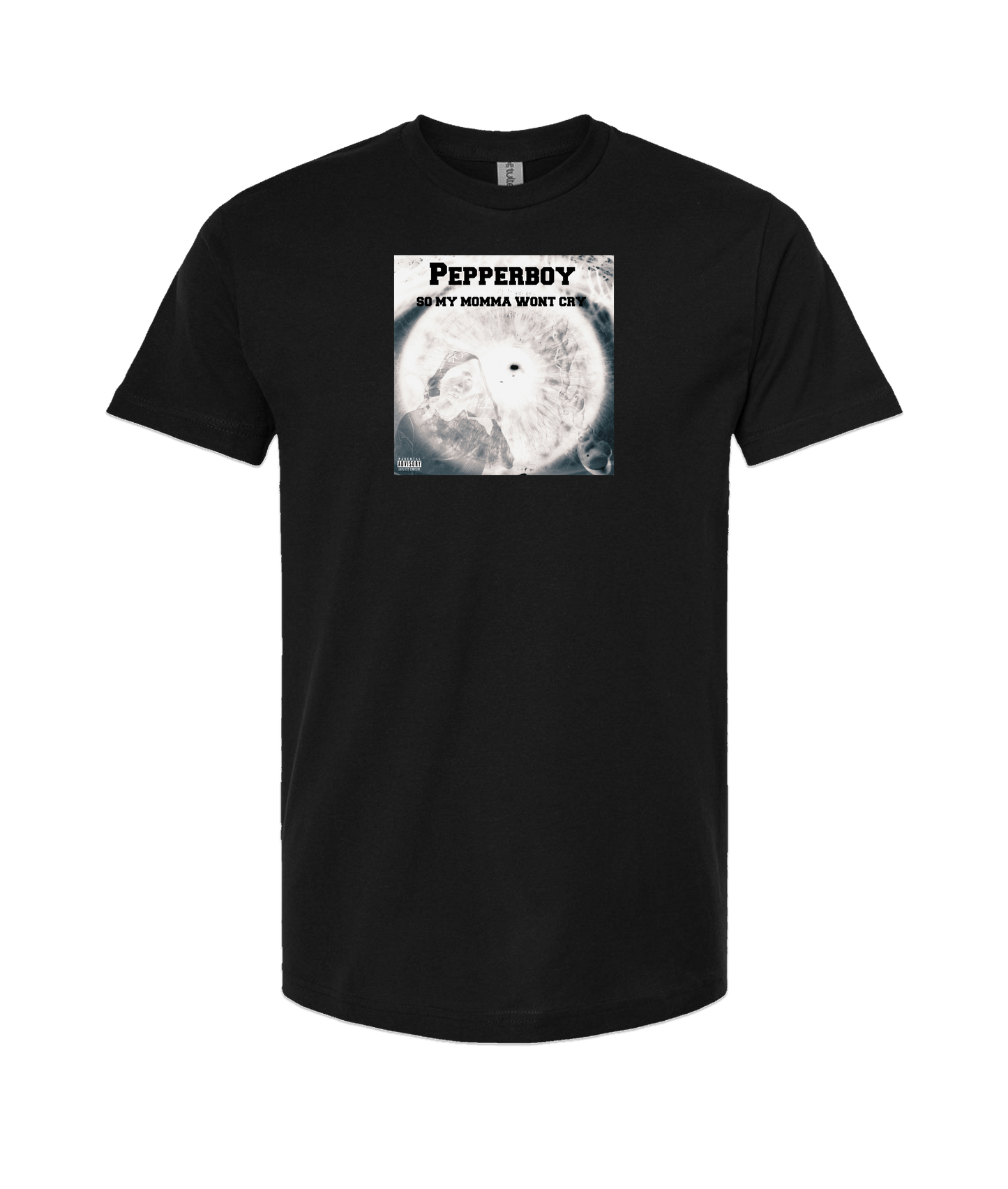 Pepperboy - Look Me In The Eyes - Black T Shirt