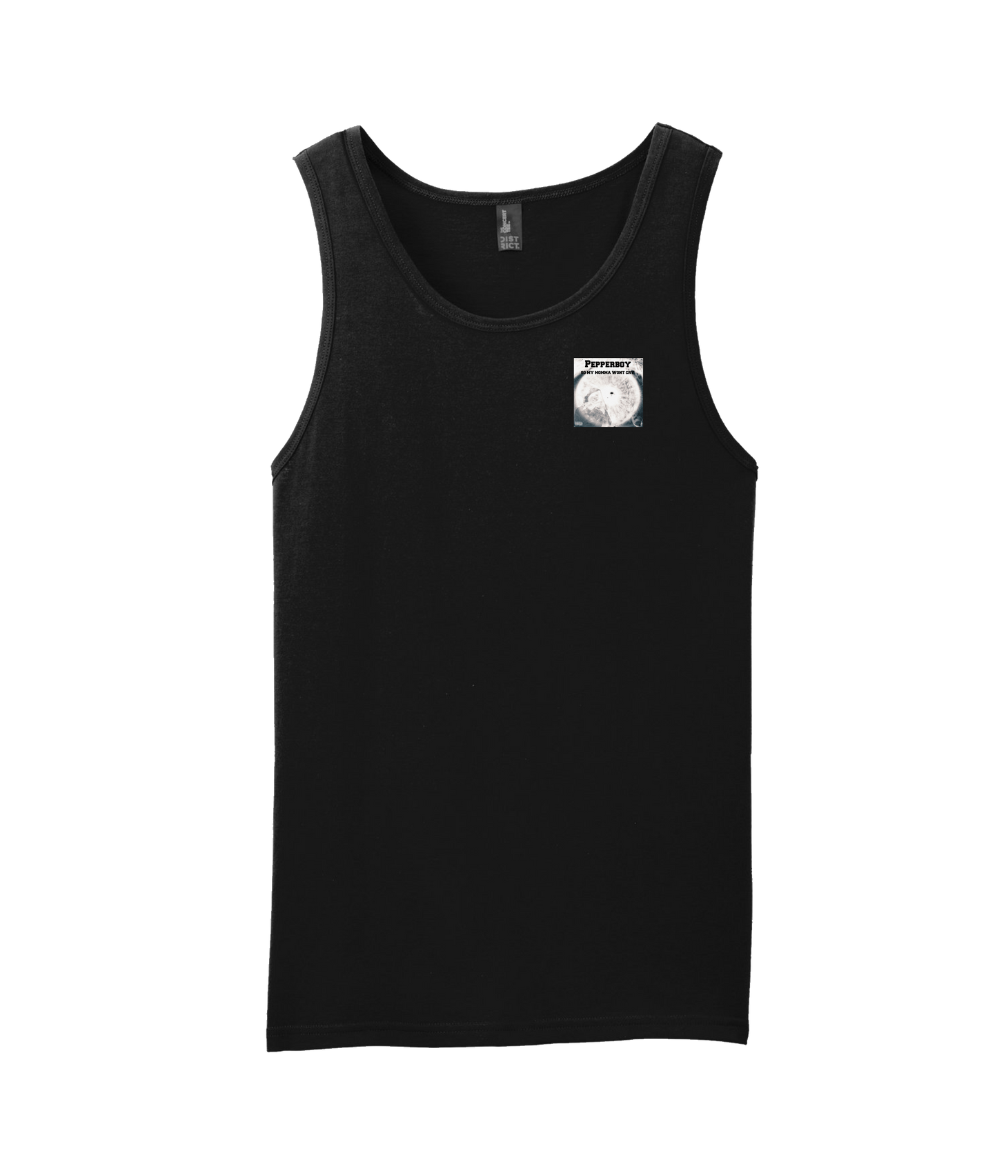 Pepperboy - Look Me In The Eyes - Black Tank Top
