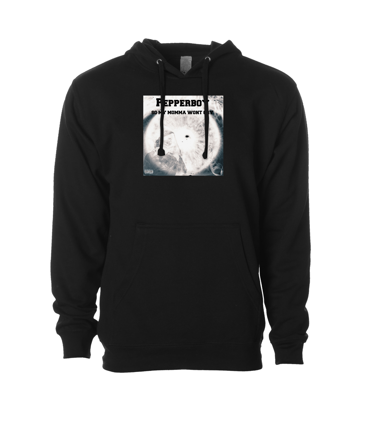 Pepperboy - Look Me In The Eyes - Black Hoodie