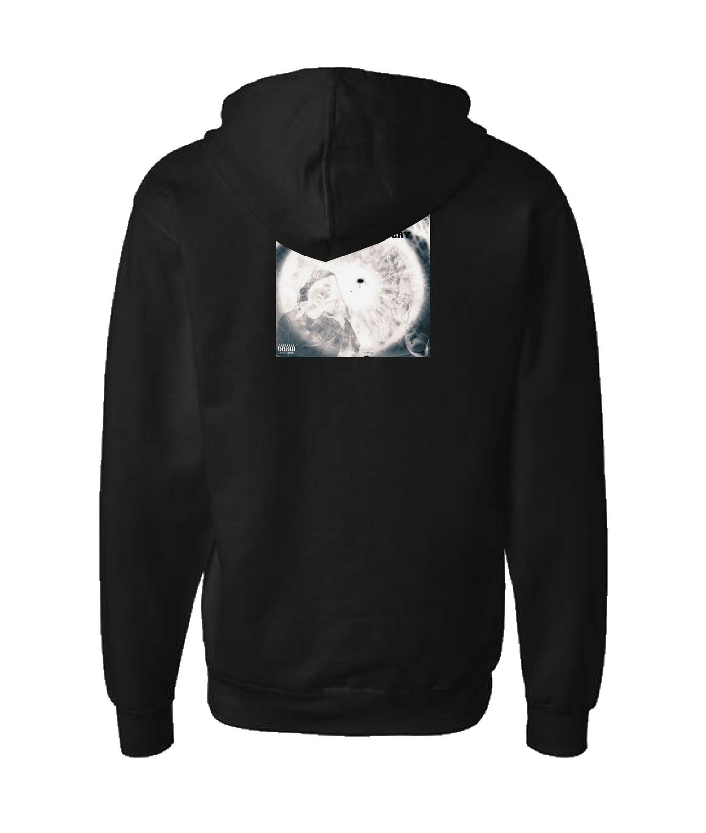 Pepperboy - Look Me In The Eyes - Black Zip Up Hoodie