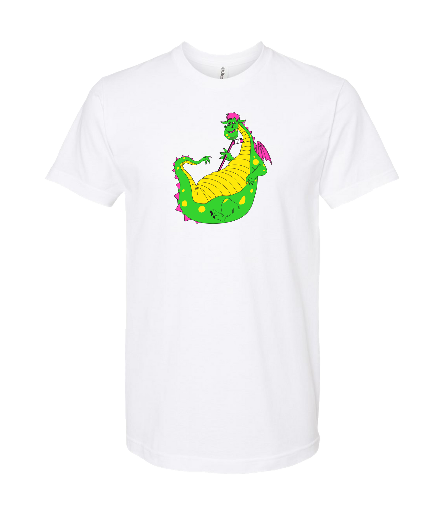 Puff Puff Passers Hockey - Puff the Hockey Dragon - White T-Shirt