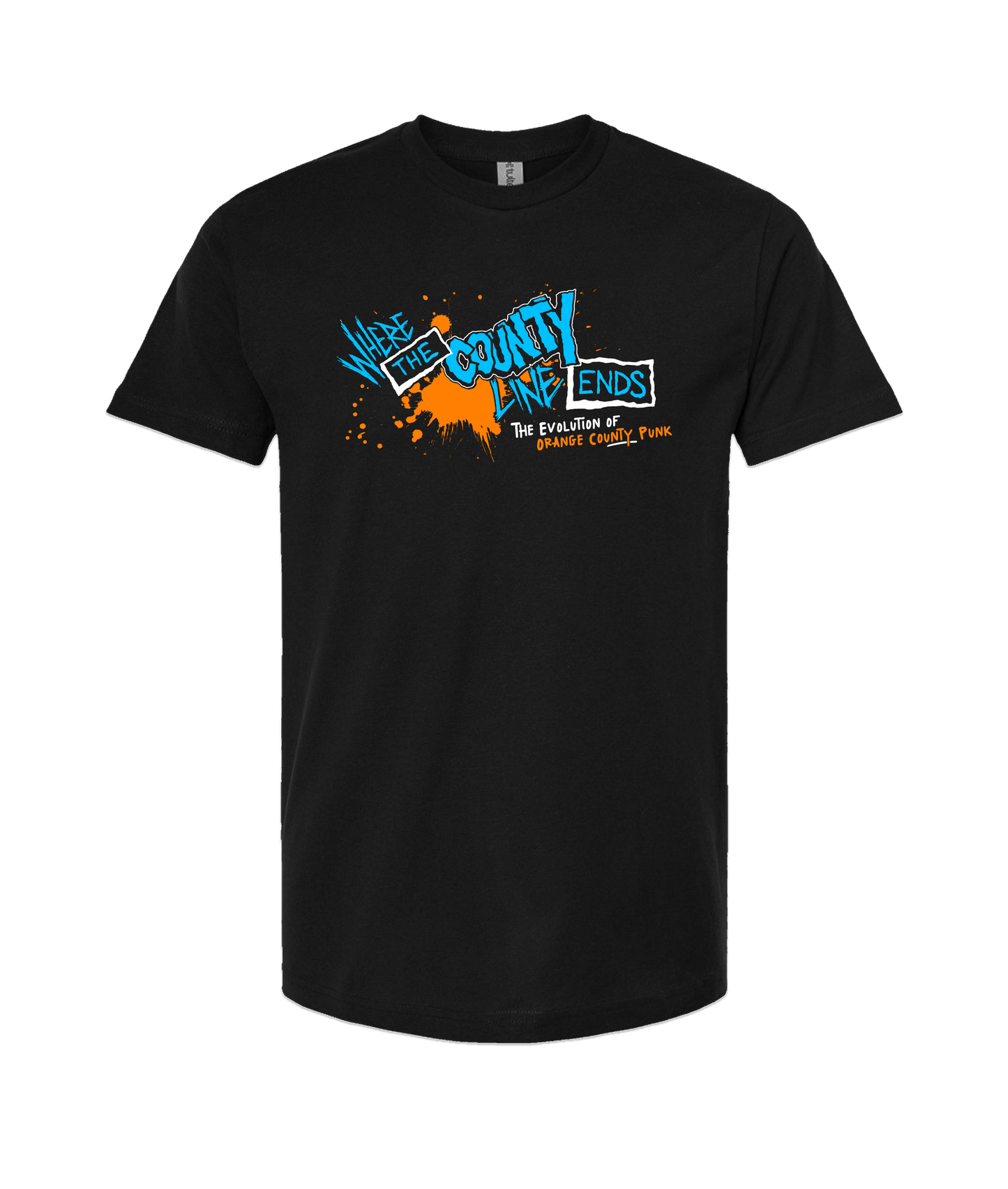 The Punk Rock Chronicles - Logo - Black T-Shirt