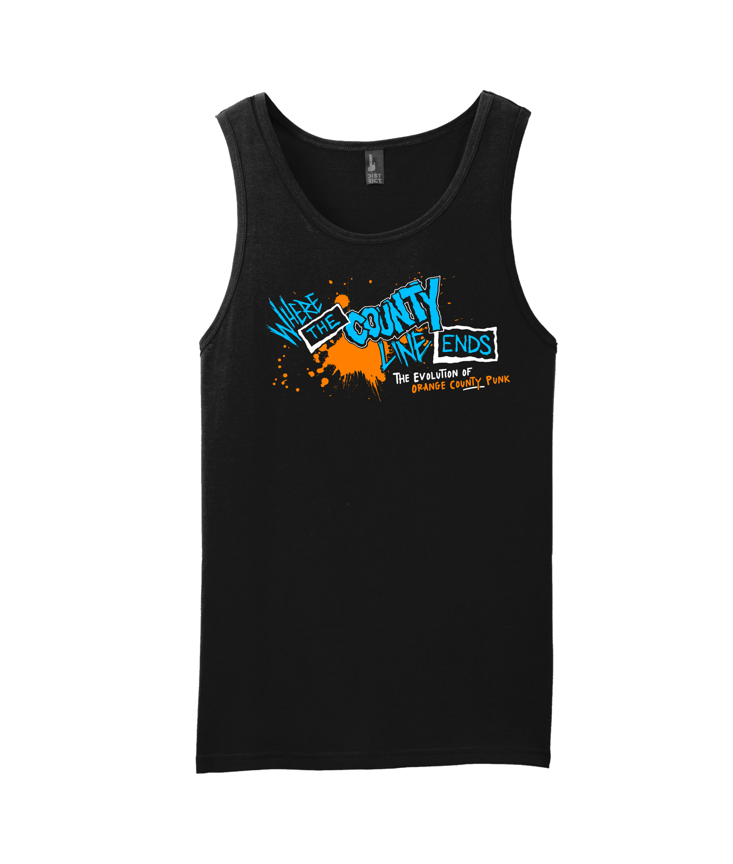 The Punk Rock Chronicles - Logo - Black Tank Top