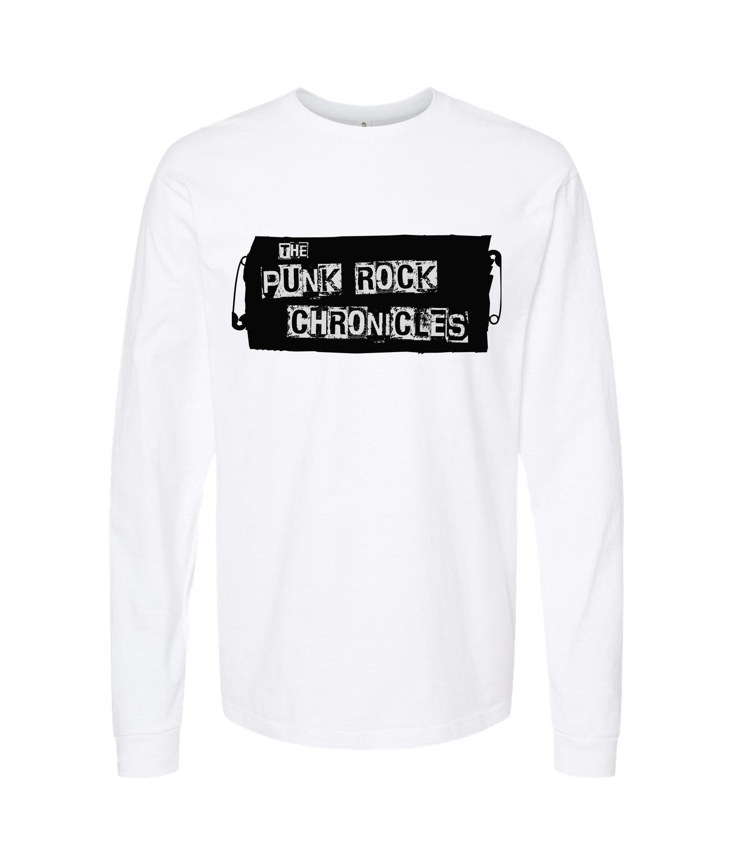 The Punk Rock Chronicles - Patch - White Long Sleeve T