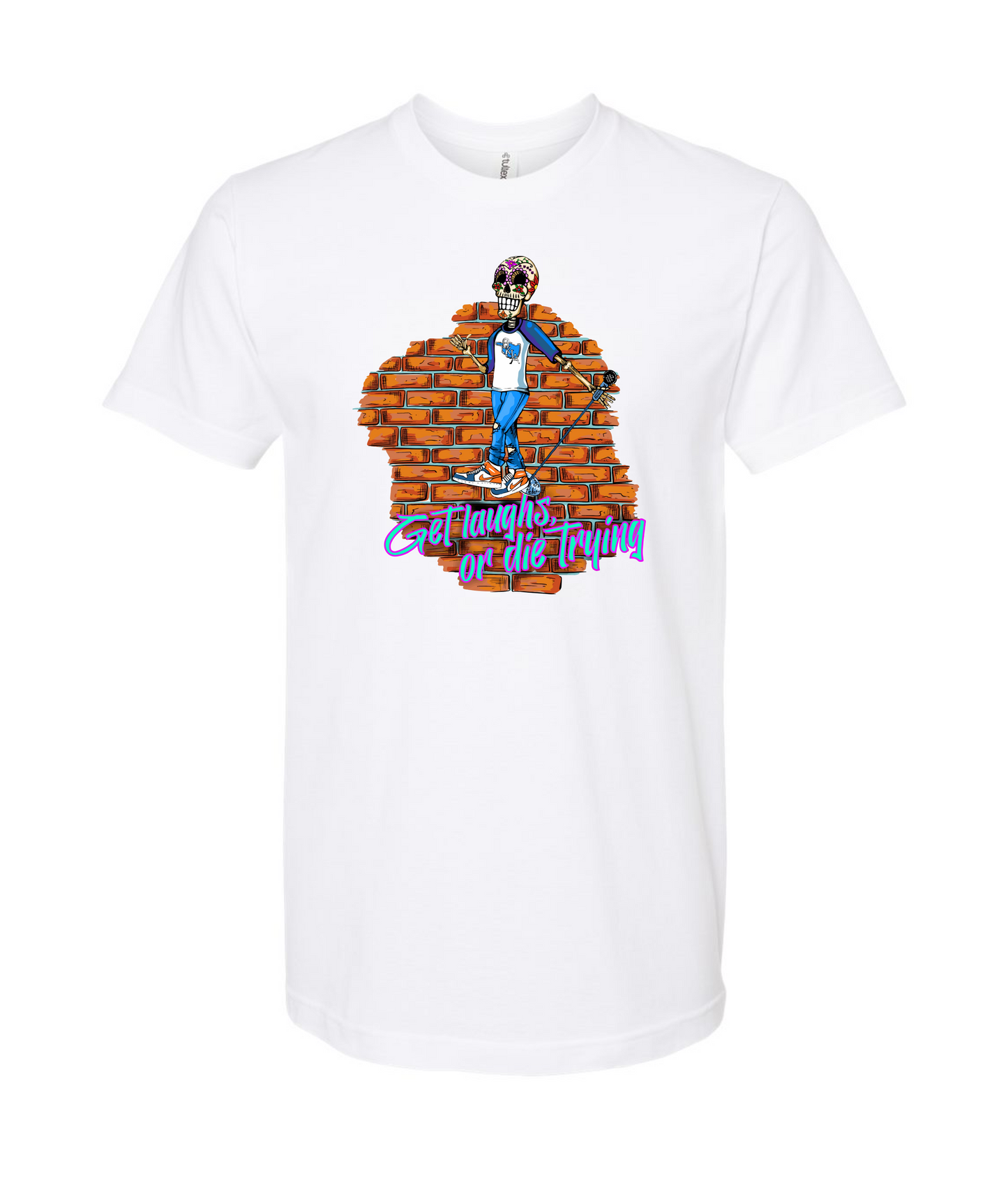 Peter Sers - Skeleton - White T-Shirt