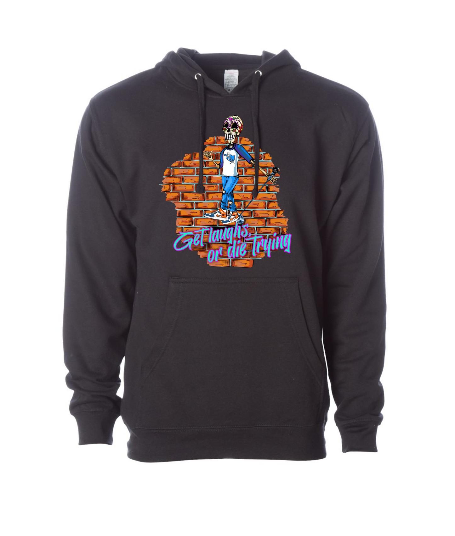 Peter Sers - Skeleton - Black Hoodie