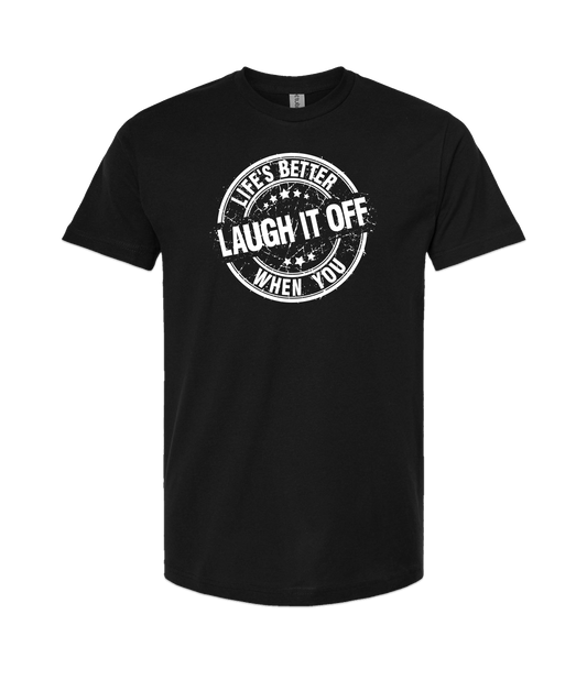 PT Bratton - Laugh it Off - Black T Shirt