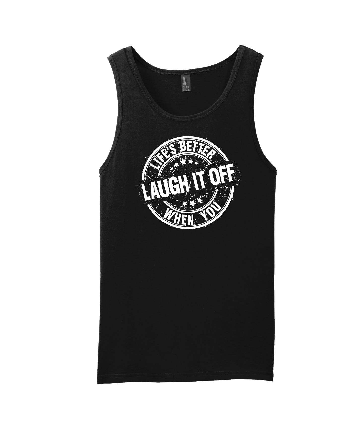 PT Bratton - Laugh it Off - Black Tank Top