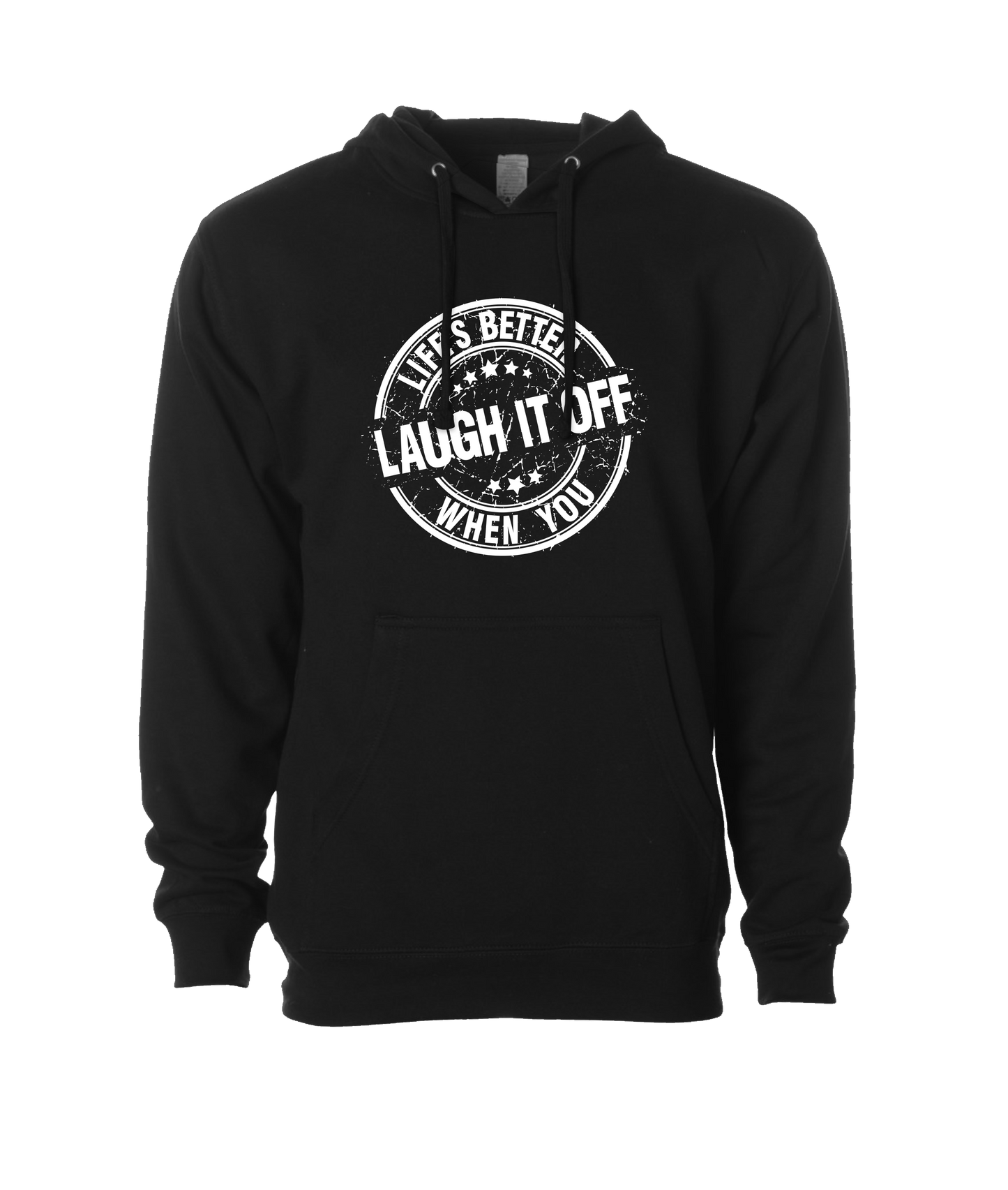 PT Bratton - Laugh it Off - Black Hoodie