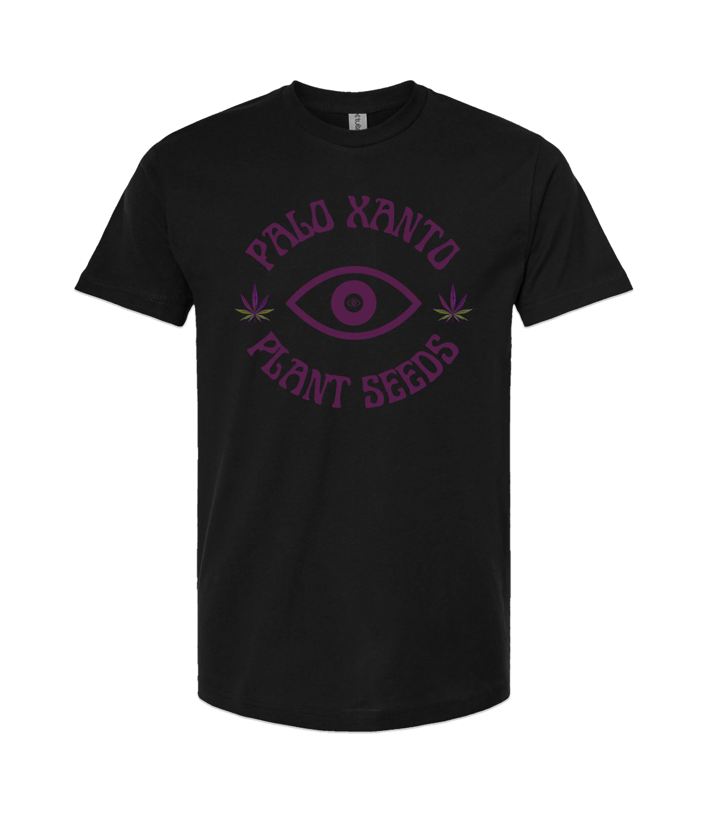 Palo Xanto - Plant Seeds - Black T-Shirt