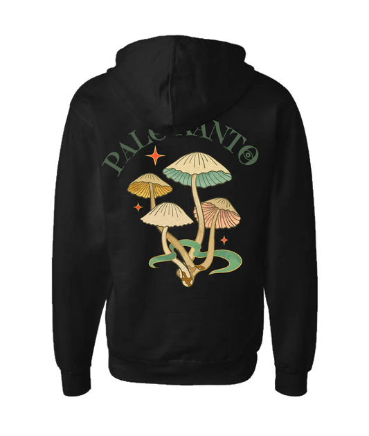 Palo Xanto - Mushroom - Black Zip Up Hoodie