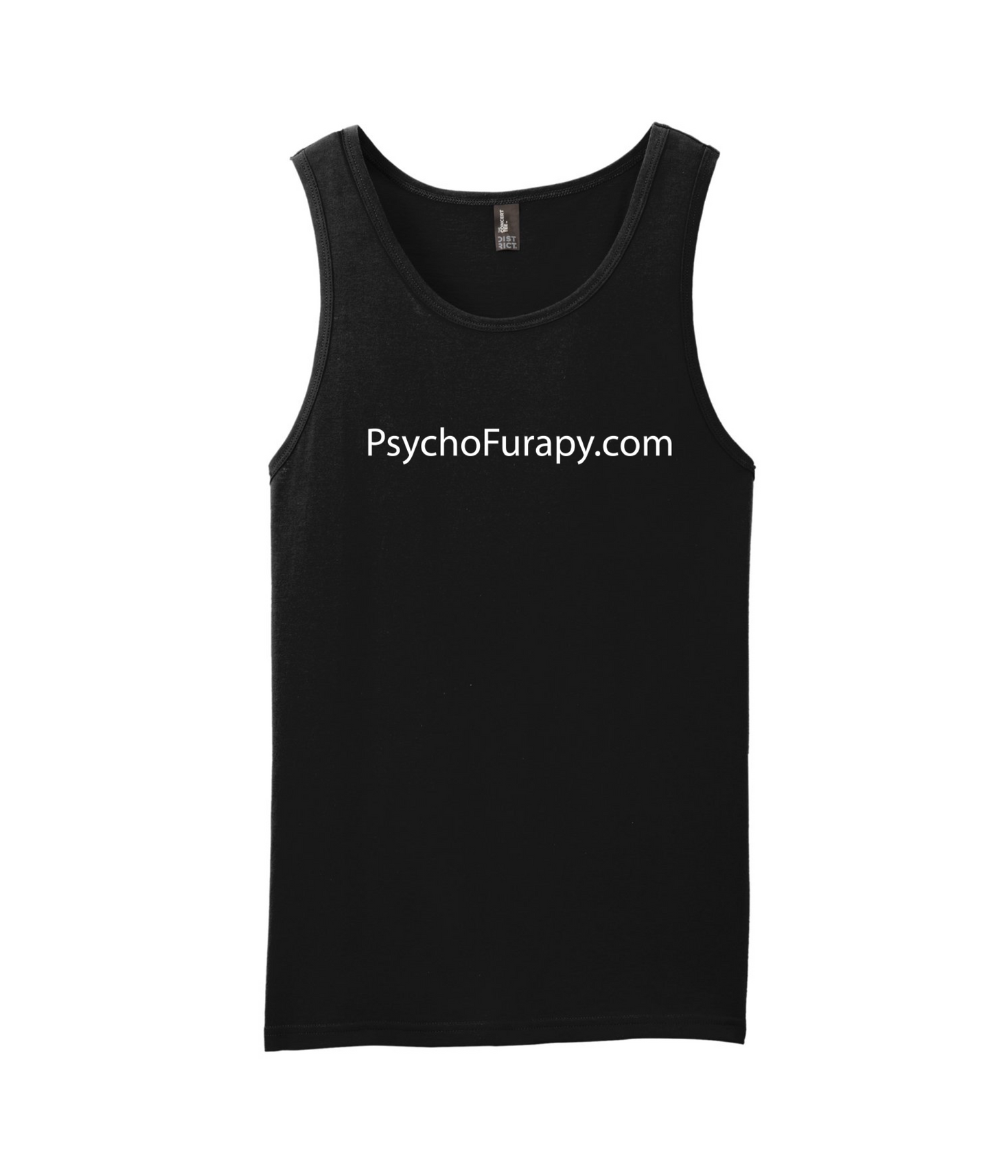 pyschofurapy.com - LOOK AND SMILE - Black Tank Top