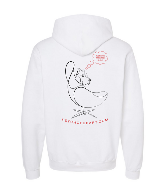 V-PYTOP - I <3 MY FURAPIST'S - White Hoodie