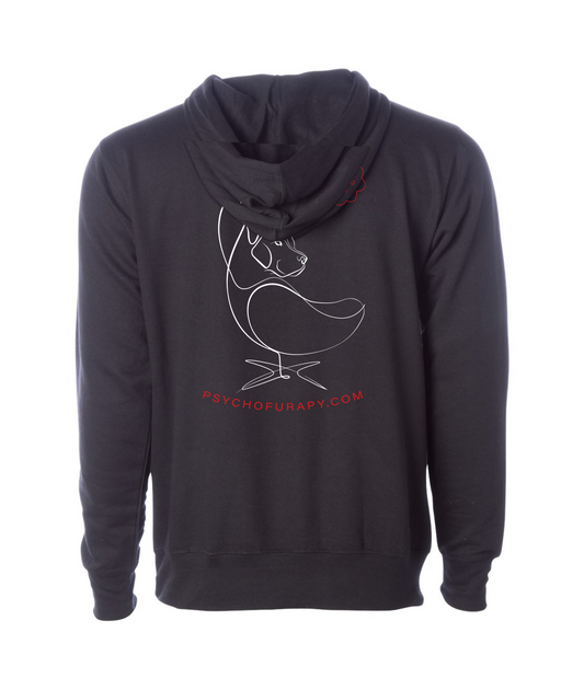 V-PYTOP - I <3 MY FURAPIST - Black Hoodie