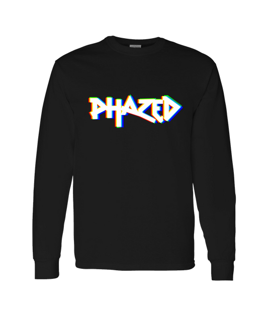 Phazed - Logo - Black Long Sleeve T