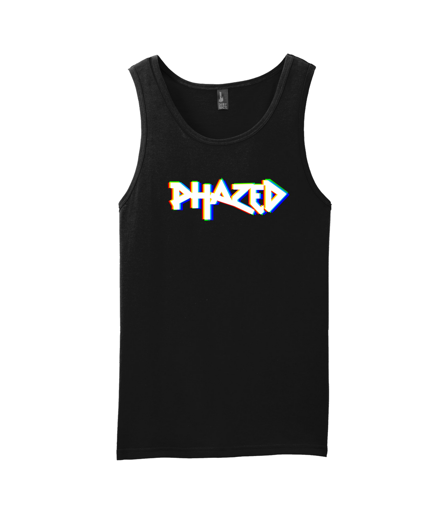 Phazed - Logo - Black Tank Top