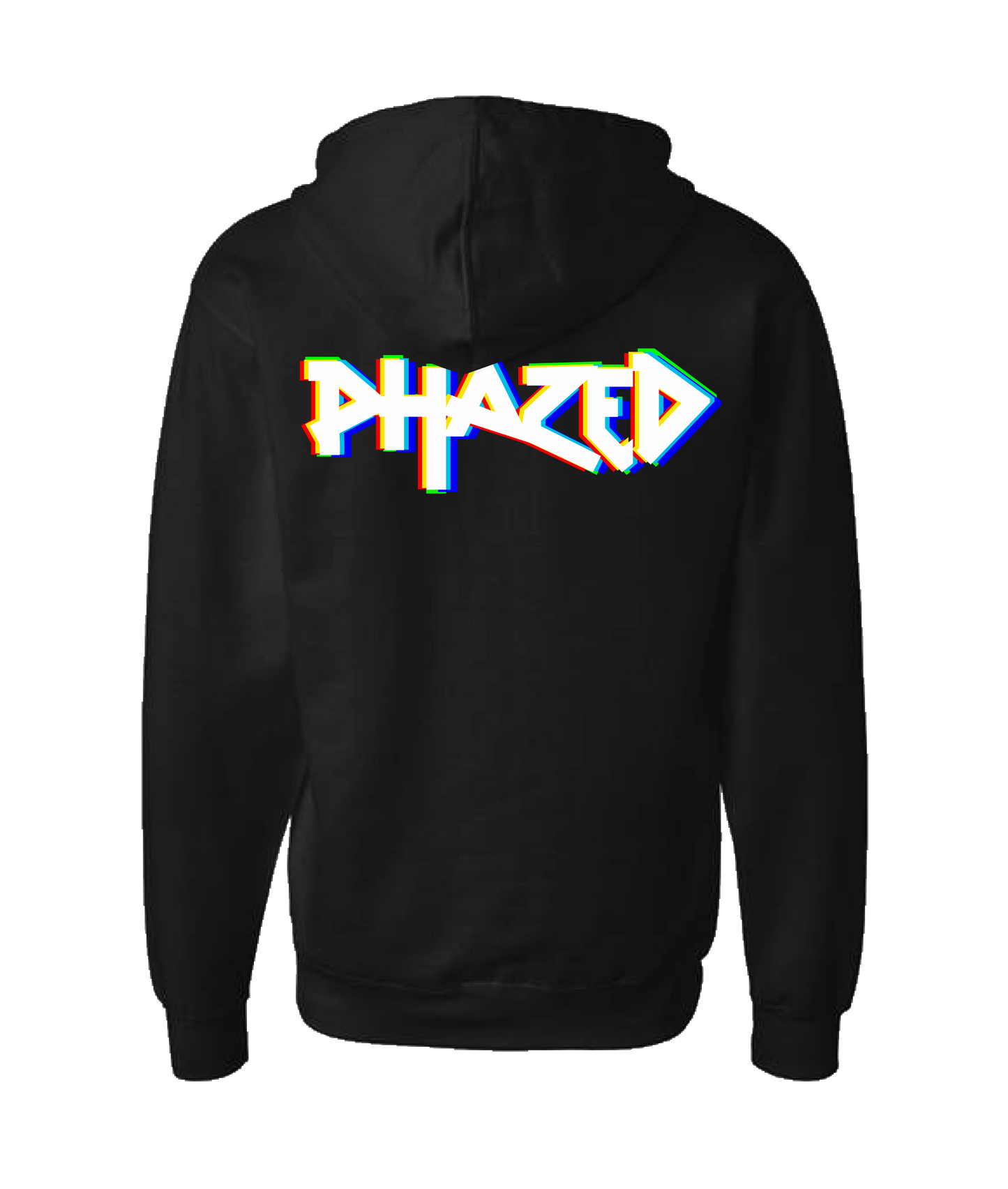 Phazed - Logo - Black Zip Up Hoodie