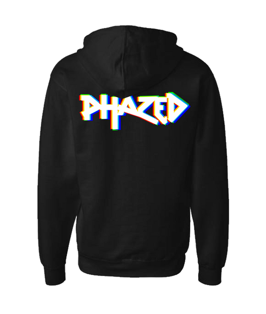 Phazed - Logo - Black Zip Up Hoodie