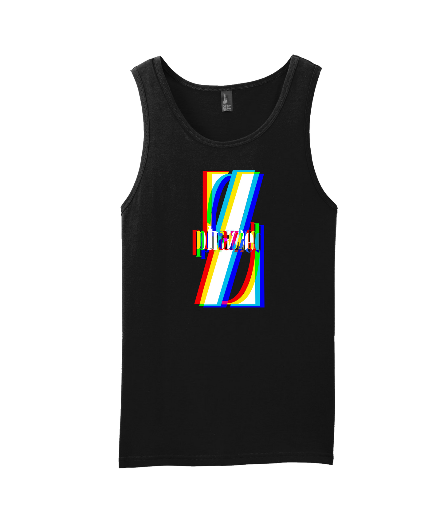 Phazed - Logo 2 - Black Tank Top