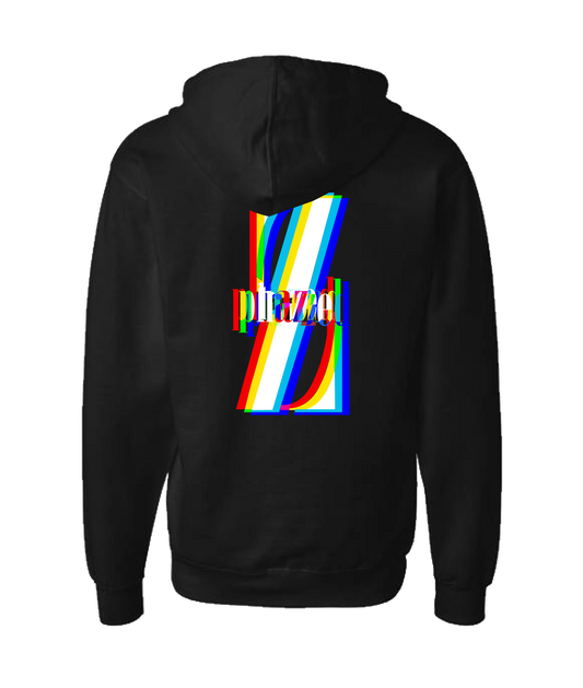 Phazed - Logo 2 - Black Zip Up Hoodie