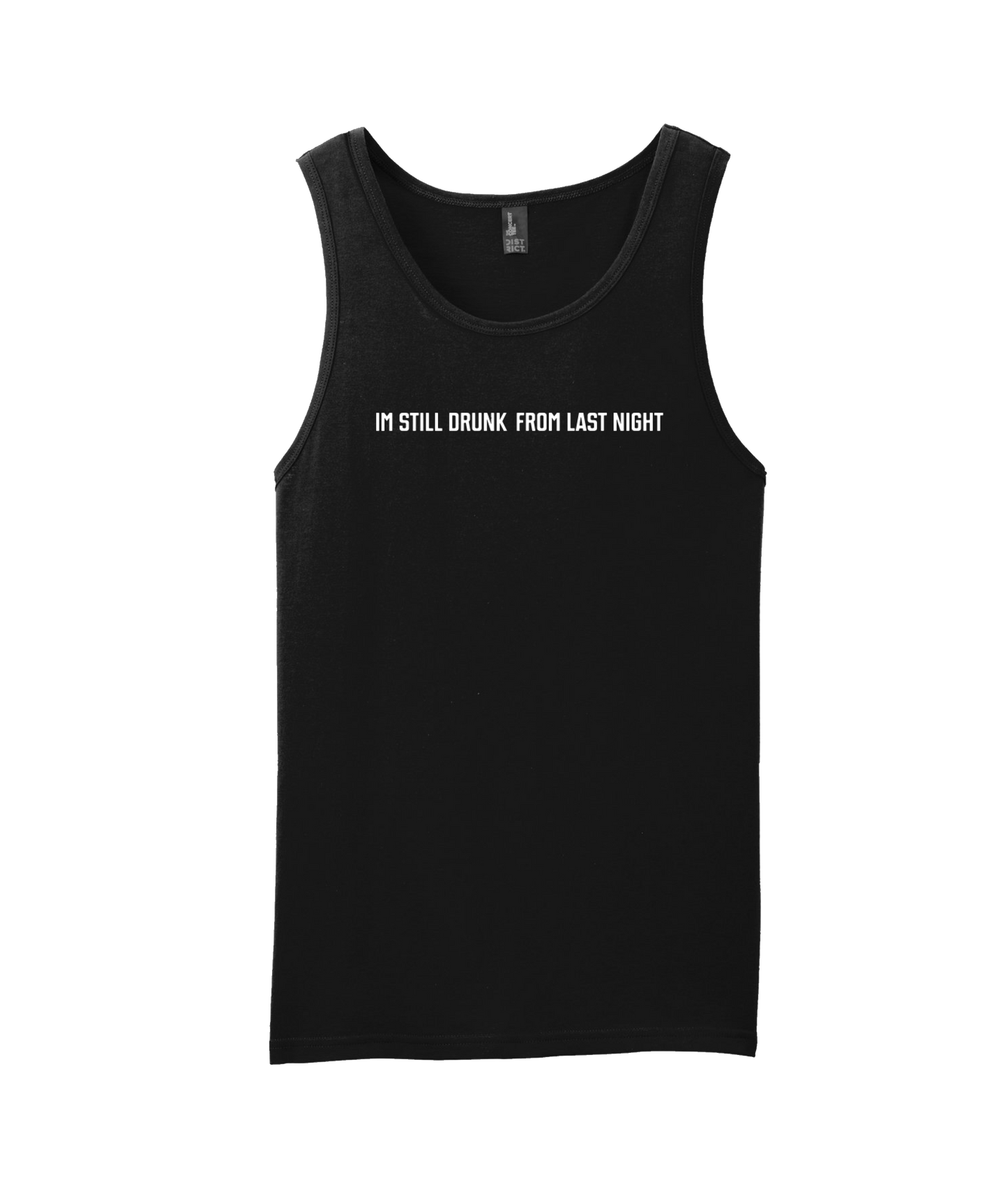 Purple Zebra - Still Drunk - Black Tank Top