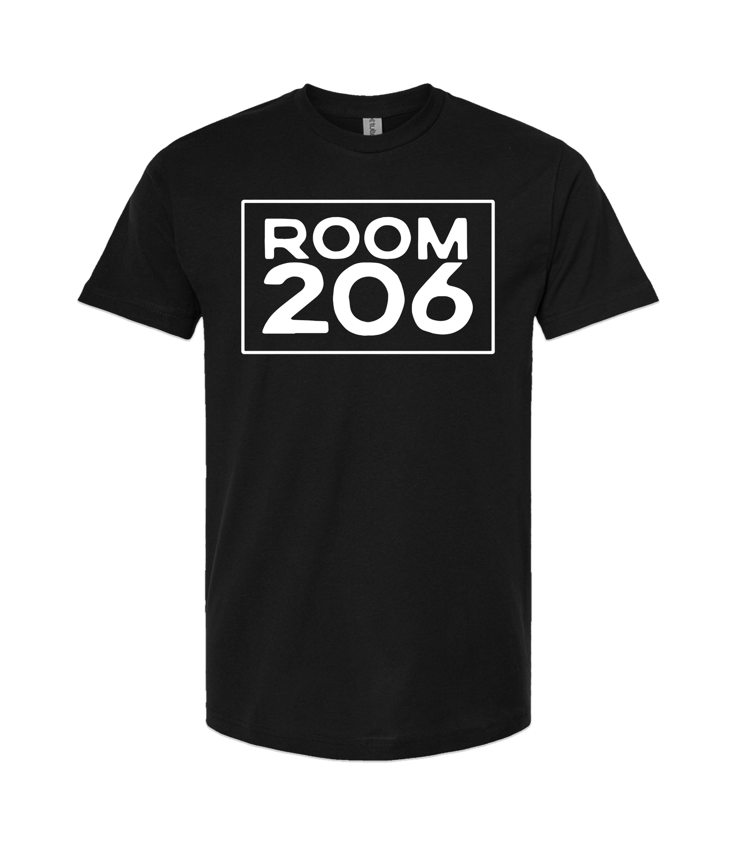 ROOM 206 - R206 Logo - Black T Shirt