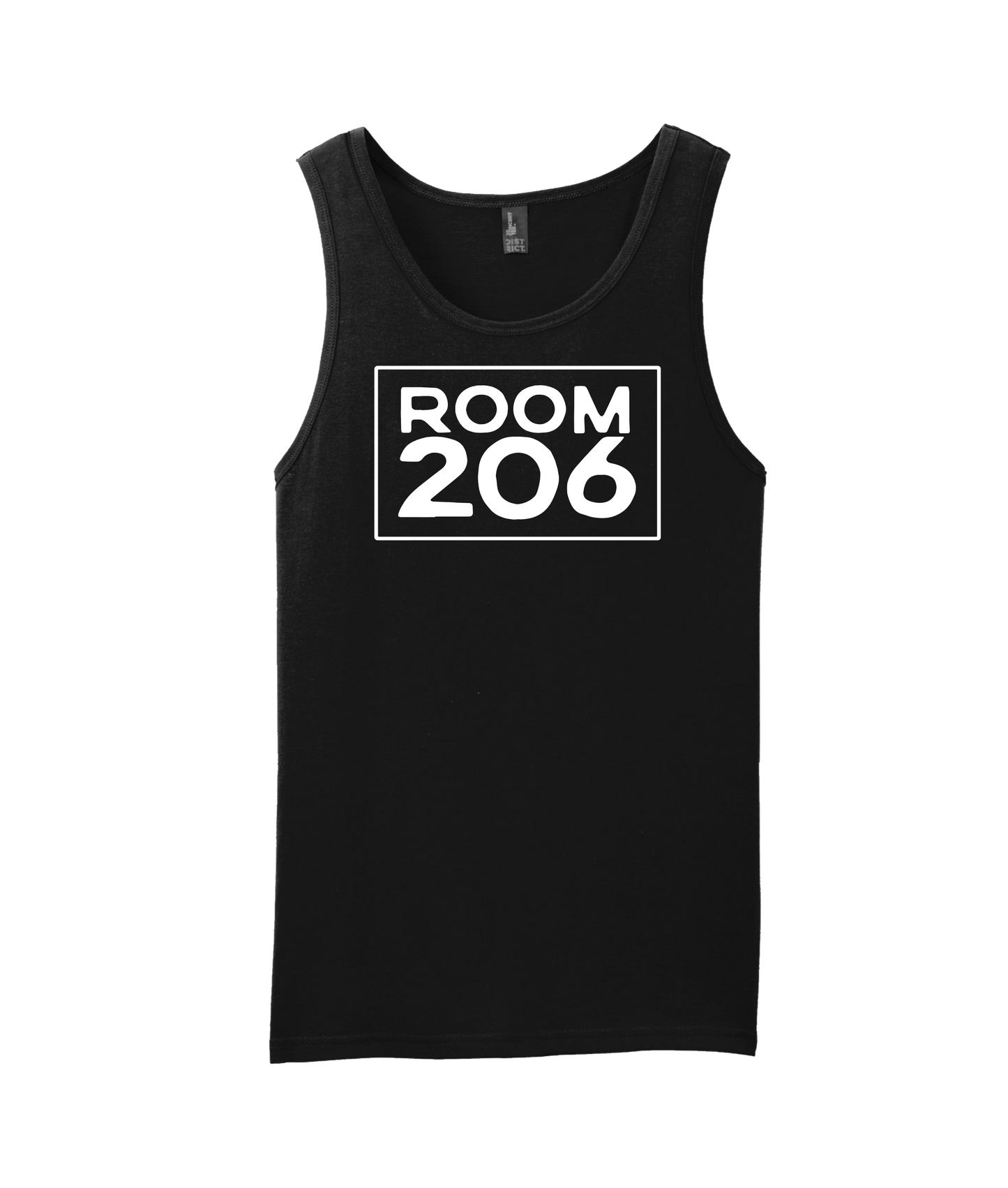 ROOM 206 - R206 Logo - Black Tank Top