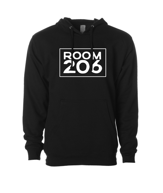 ROOM 206 - R206 Logo - Black Hoodie