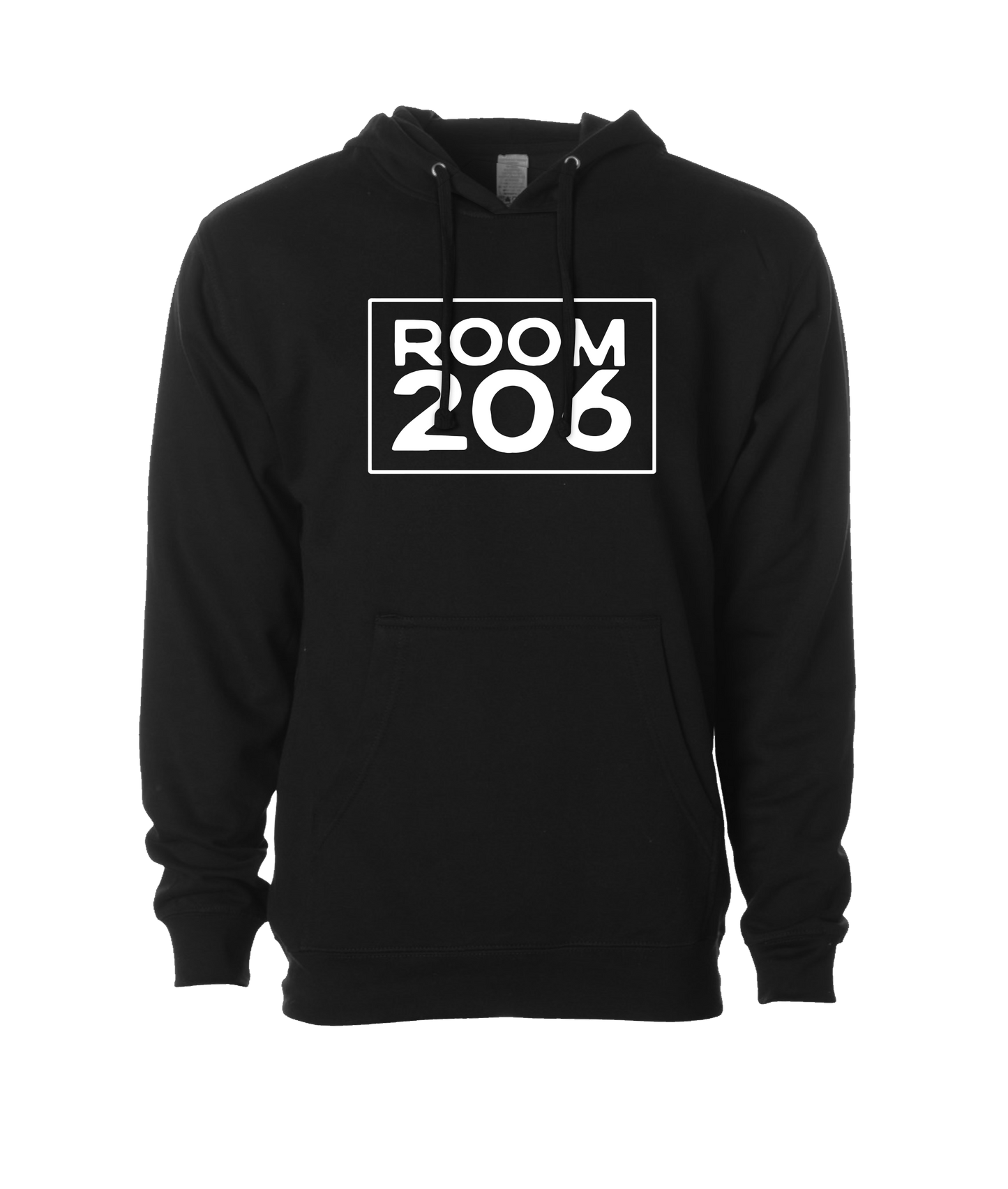 ROOM 206 - R206 Logo - Black Hoodie