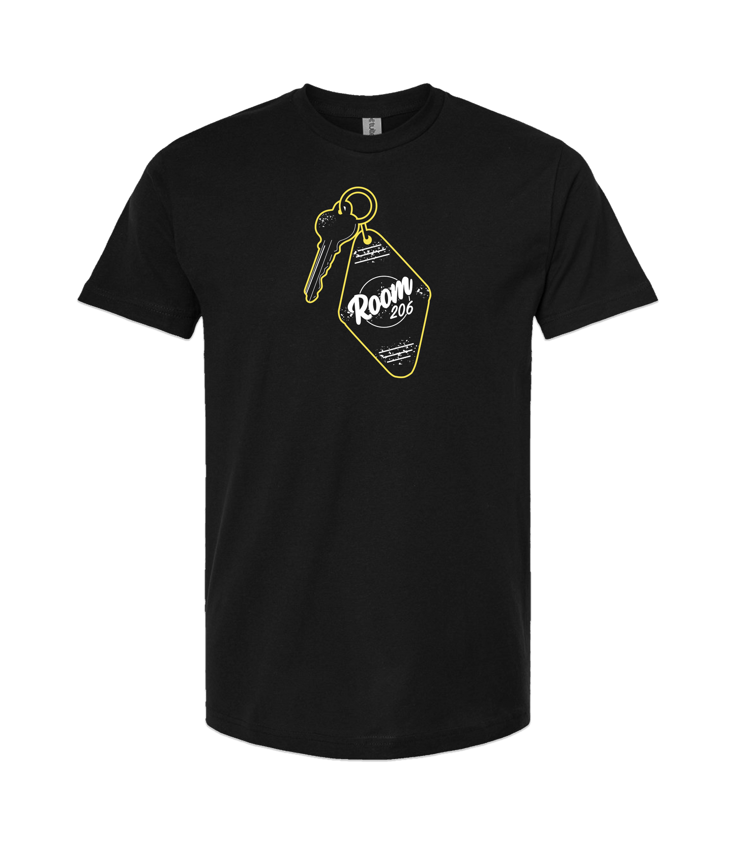 ROOM 206 - Room Keys - Black T Shirt