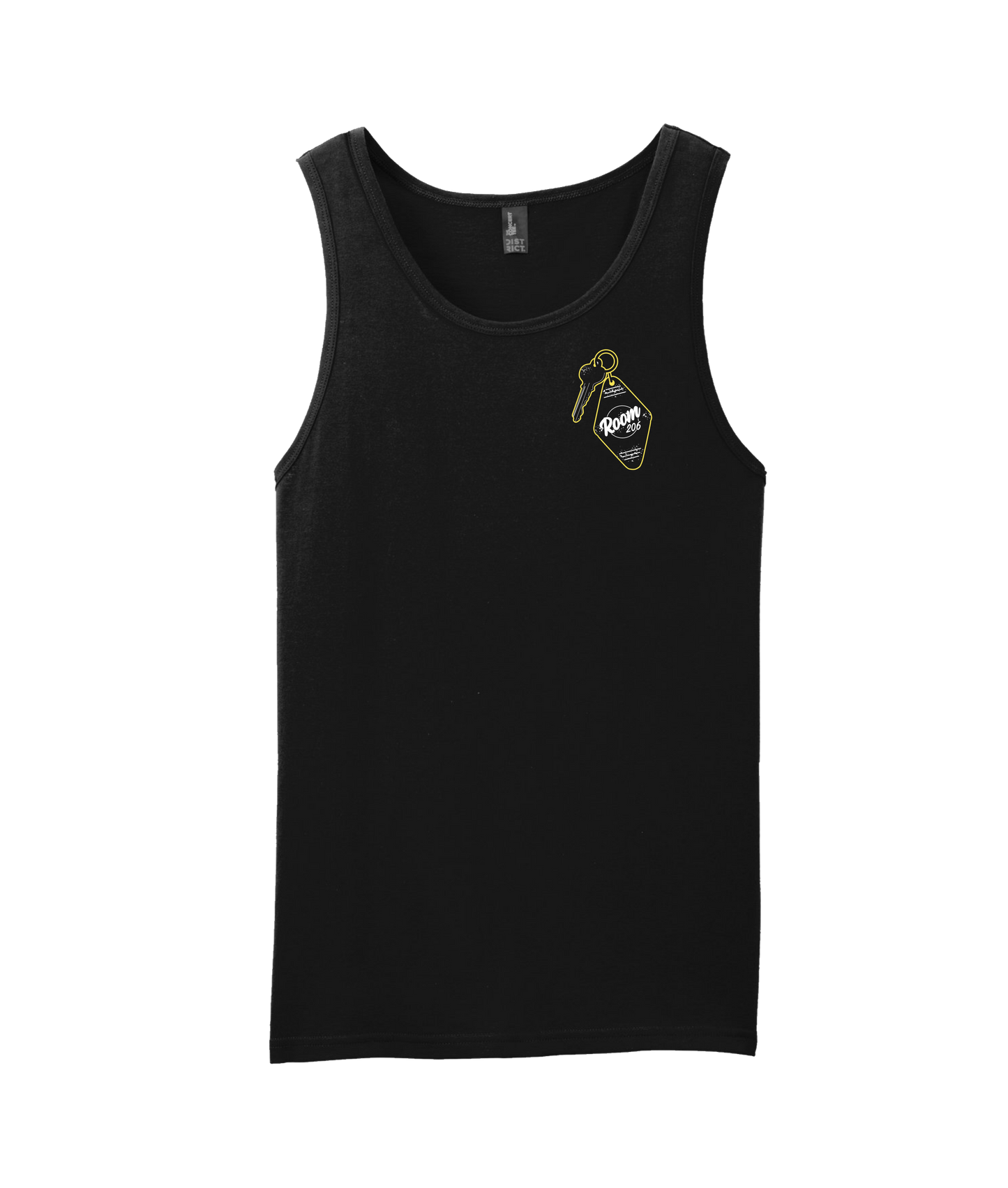 ROOM 206 - Room Keys - Black Tank Top