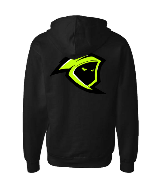 R3AP3R - Hooded - Black Zip Up Hoodie