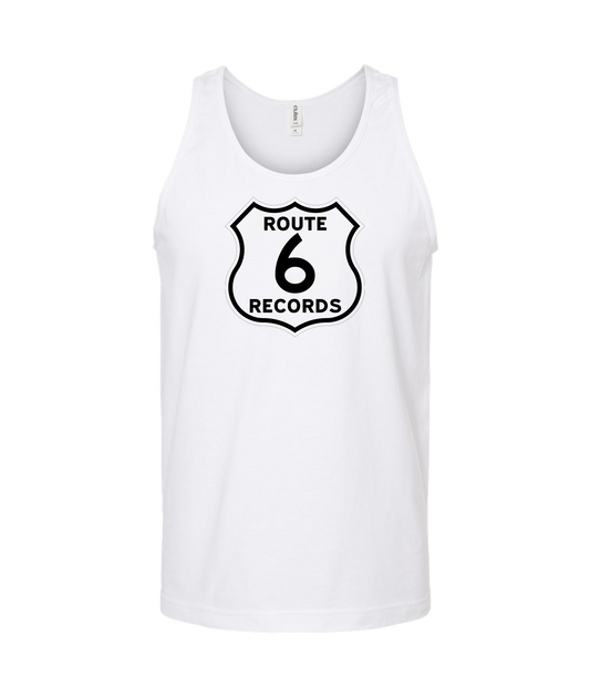 Route 6 Records - Route 6 Sign Logo - Black Tank Top
