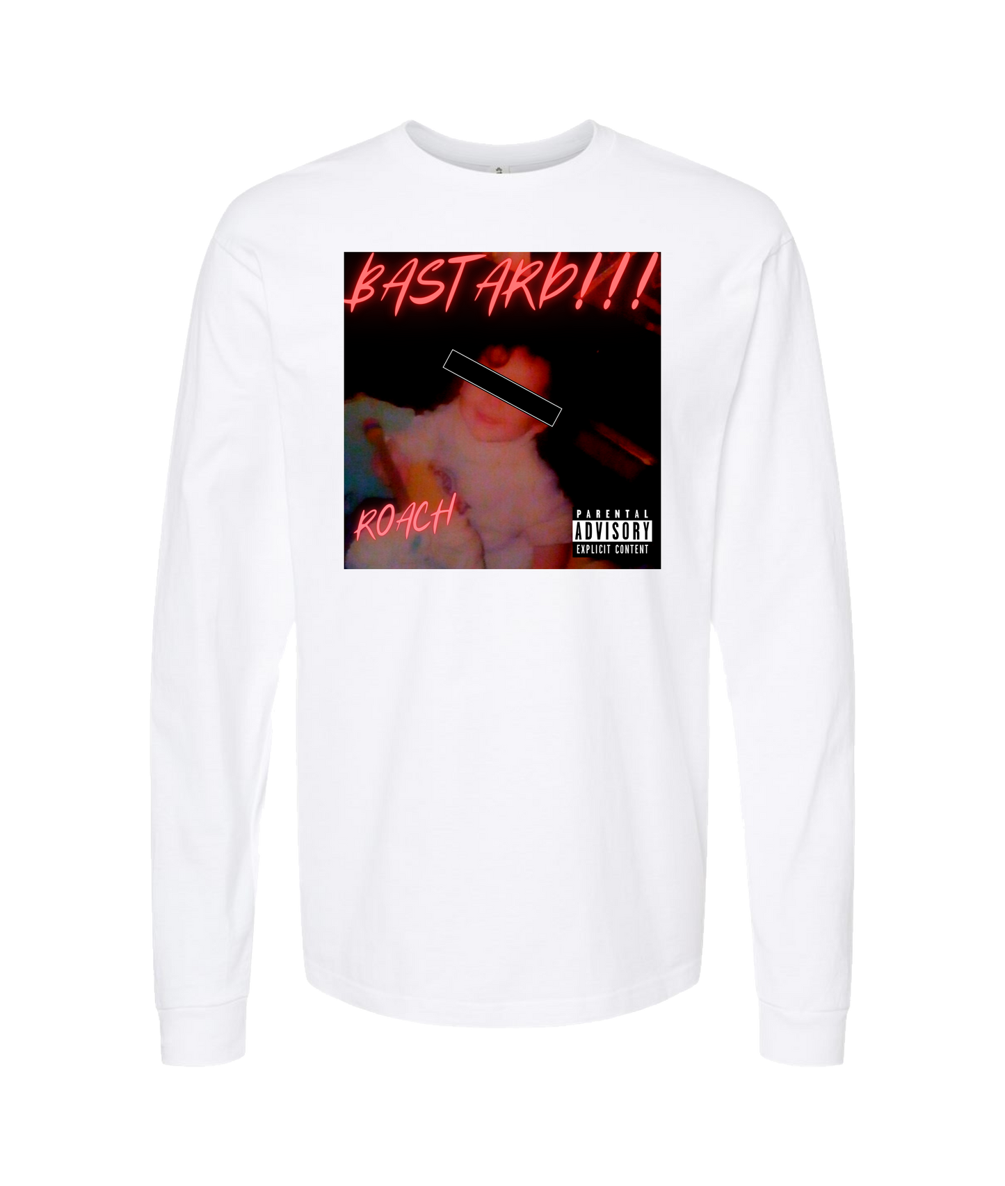 Roach - Logo - White Long Sleeve T
