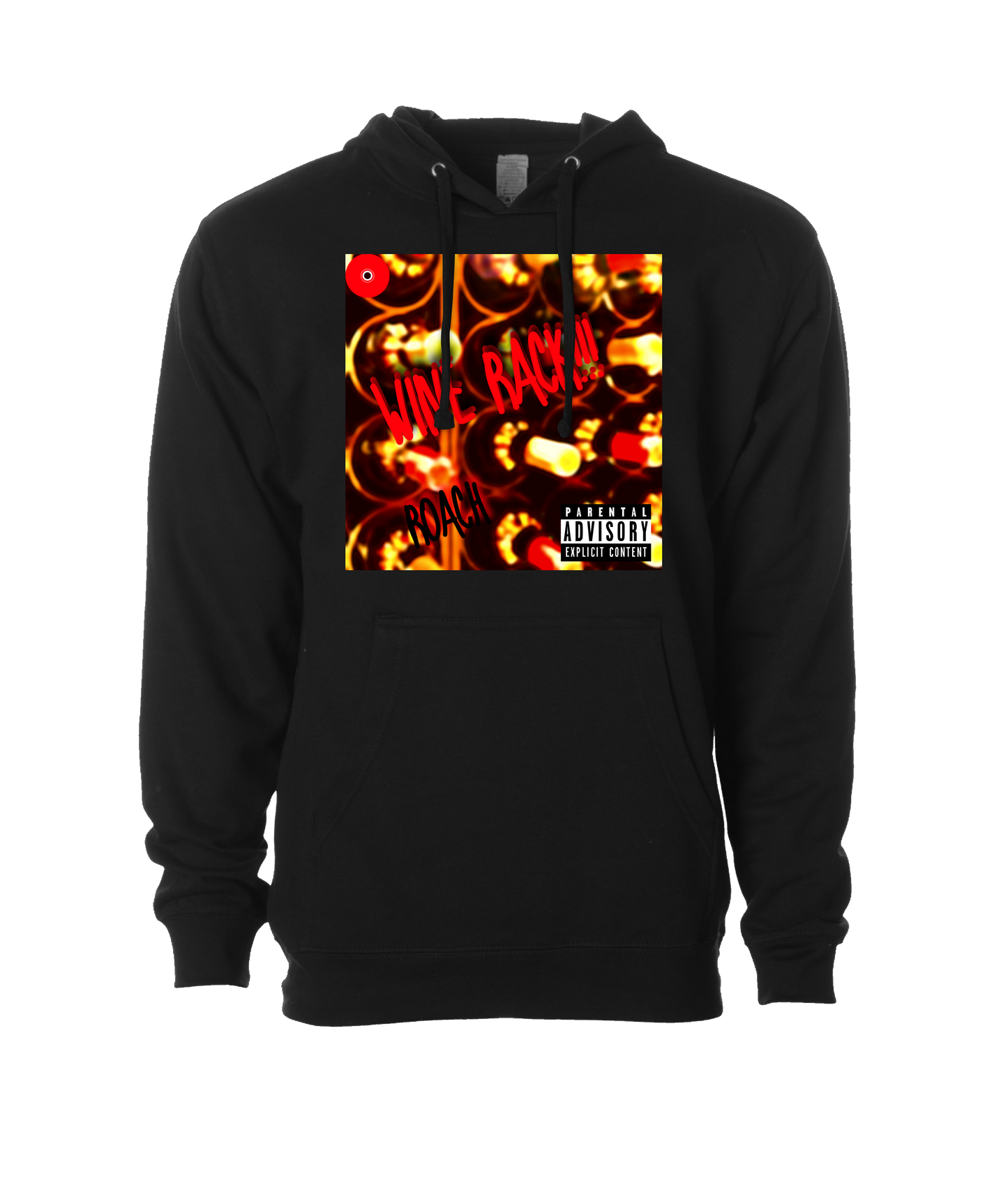 Roach - Logo 2 - Black Hoodie