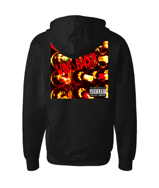 Roach - Logo 2 - Black Zip Up Hoodie