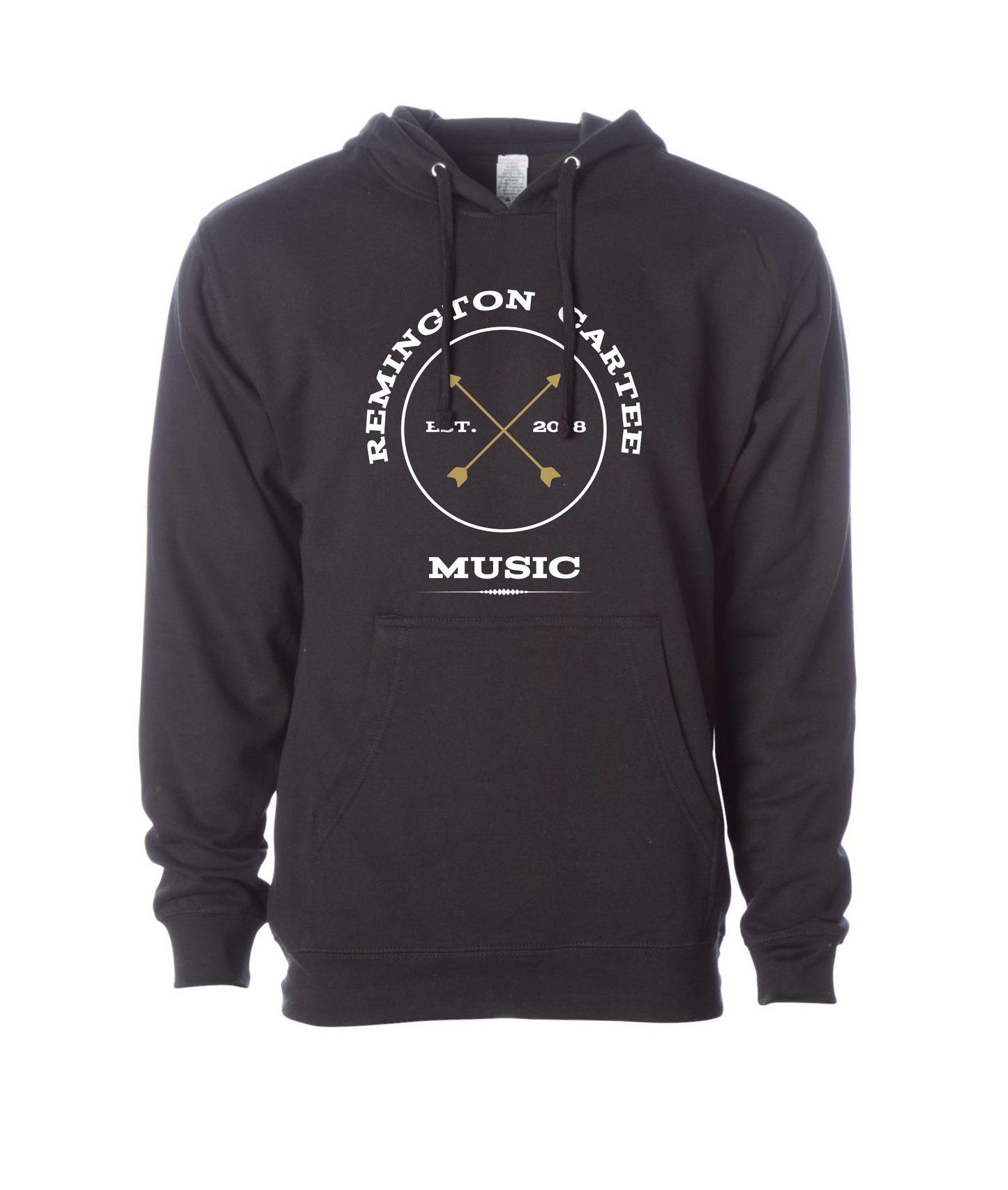 Remington Cartee - Logo - Black Hoodie