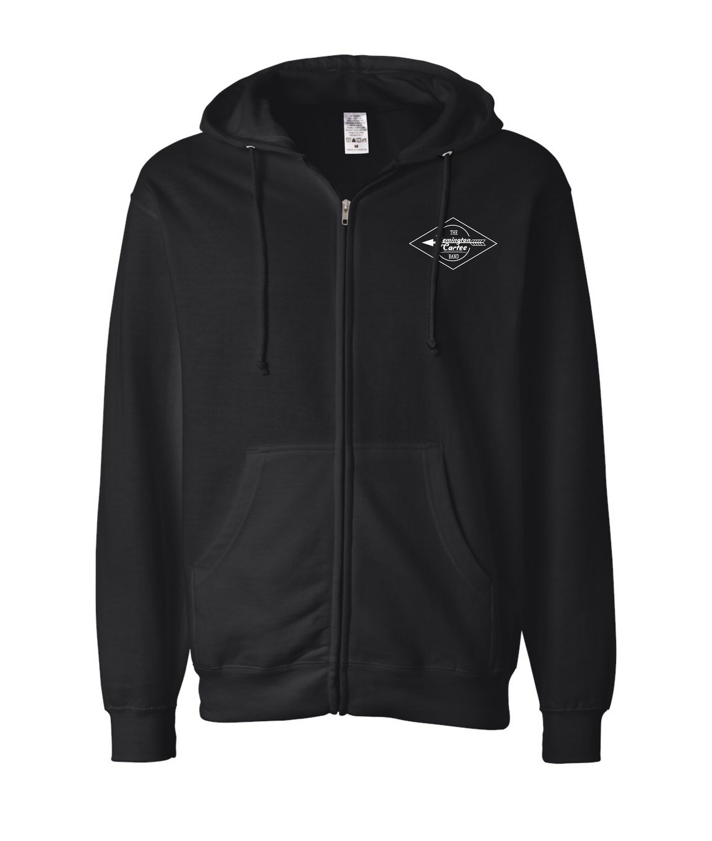 Remington Cartee - Arrow - Black Zip Hoodie