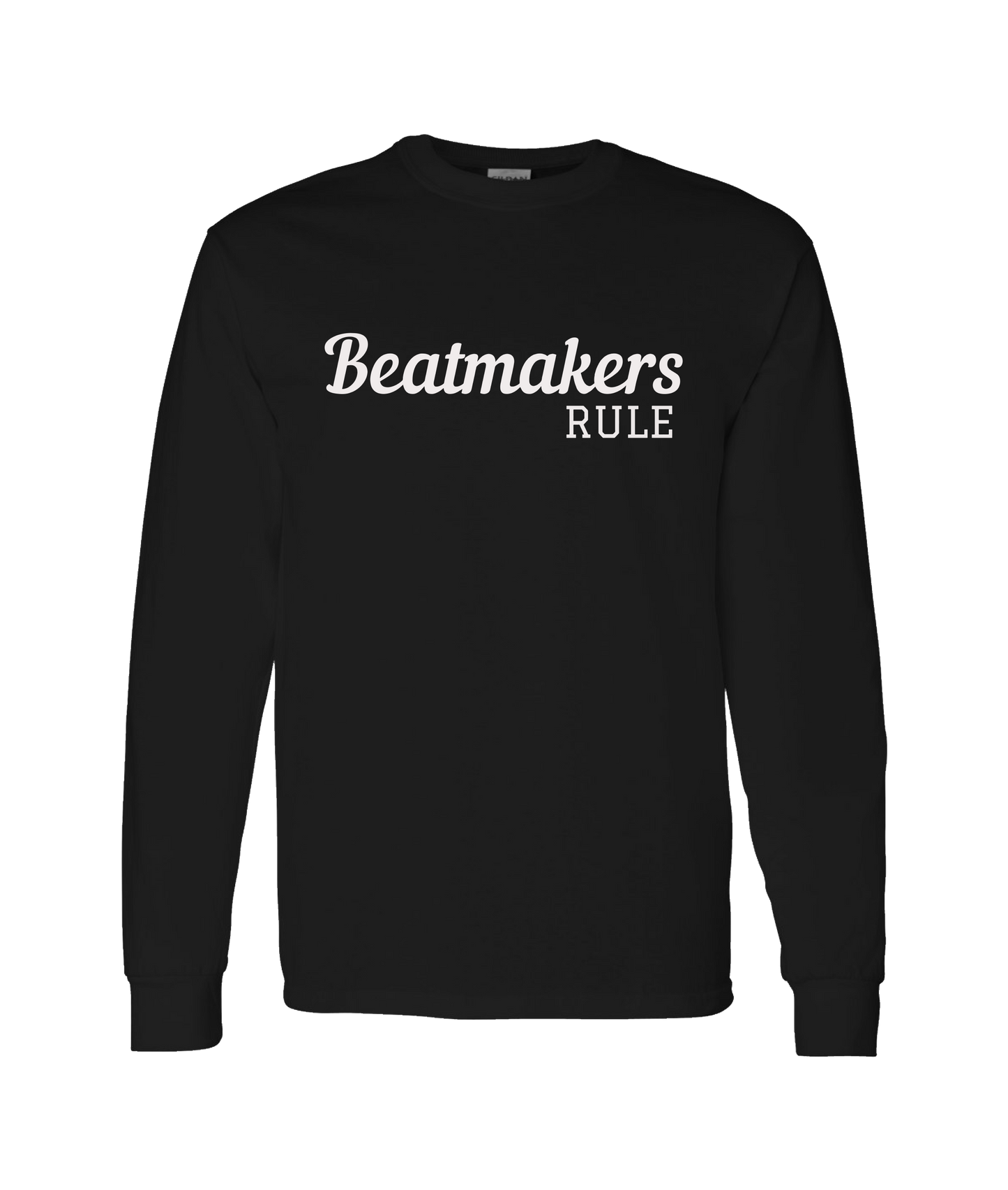 RHYTHM DWELLA - Logo - Black Long Sleeve T