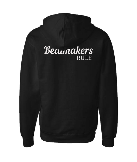 RHYTHM DWELLA - Logo - Black Zip Up Hoodie