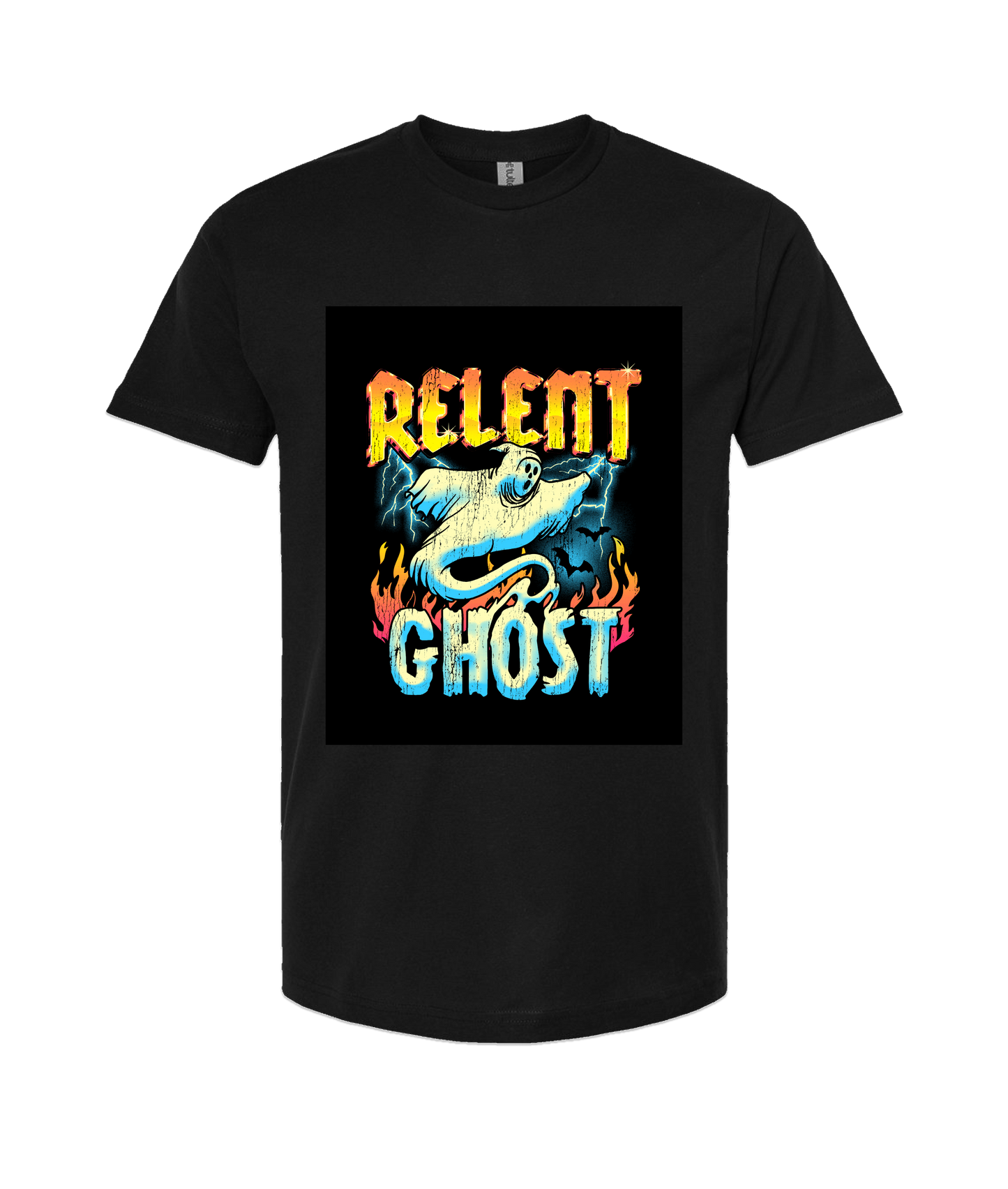 Relent - GHOST - Black T-Shirt