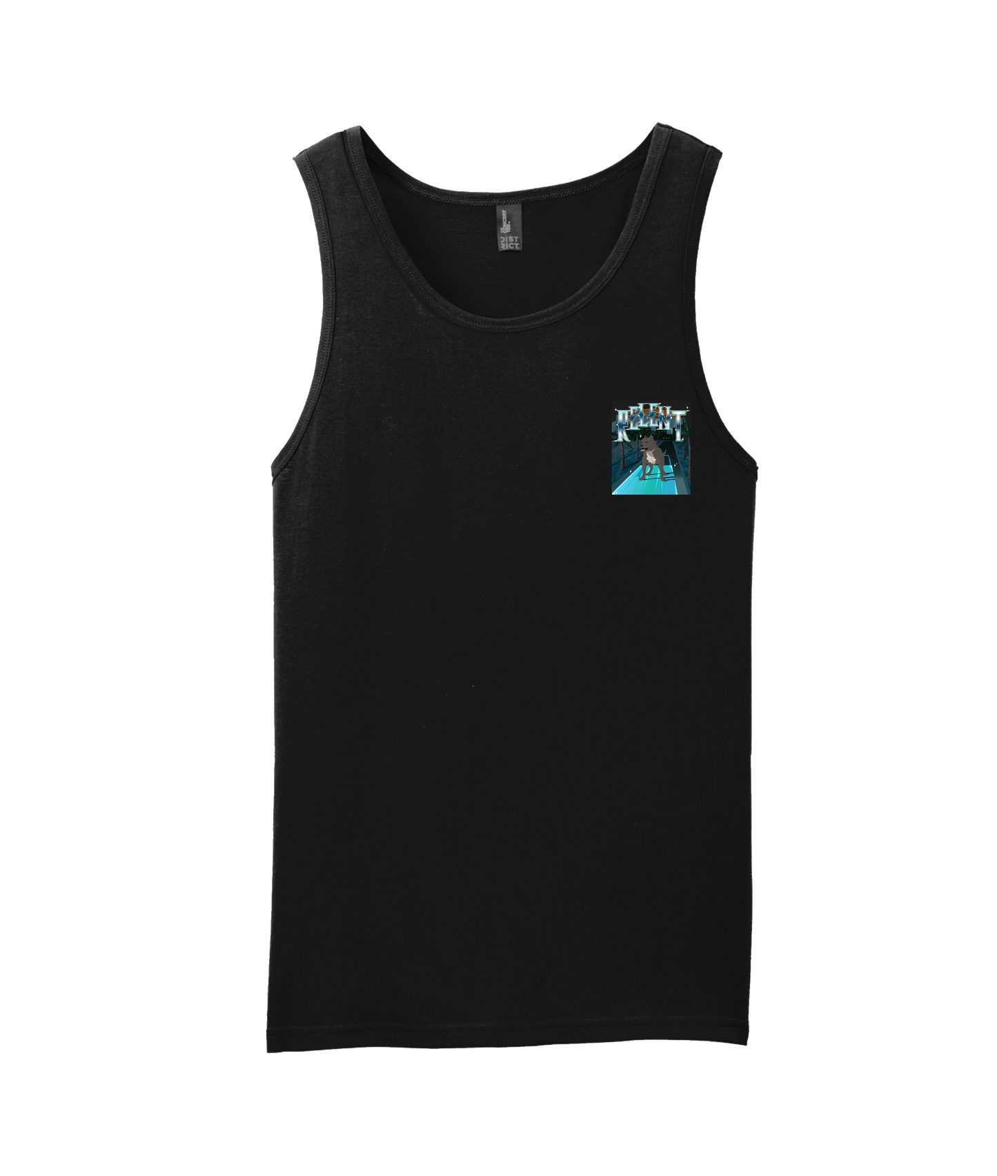 Relent - PITBULL - Black Tank Top
