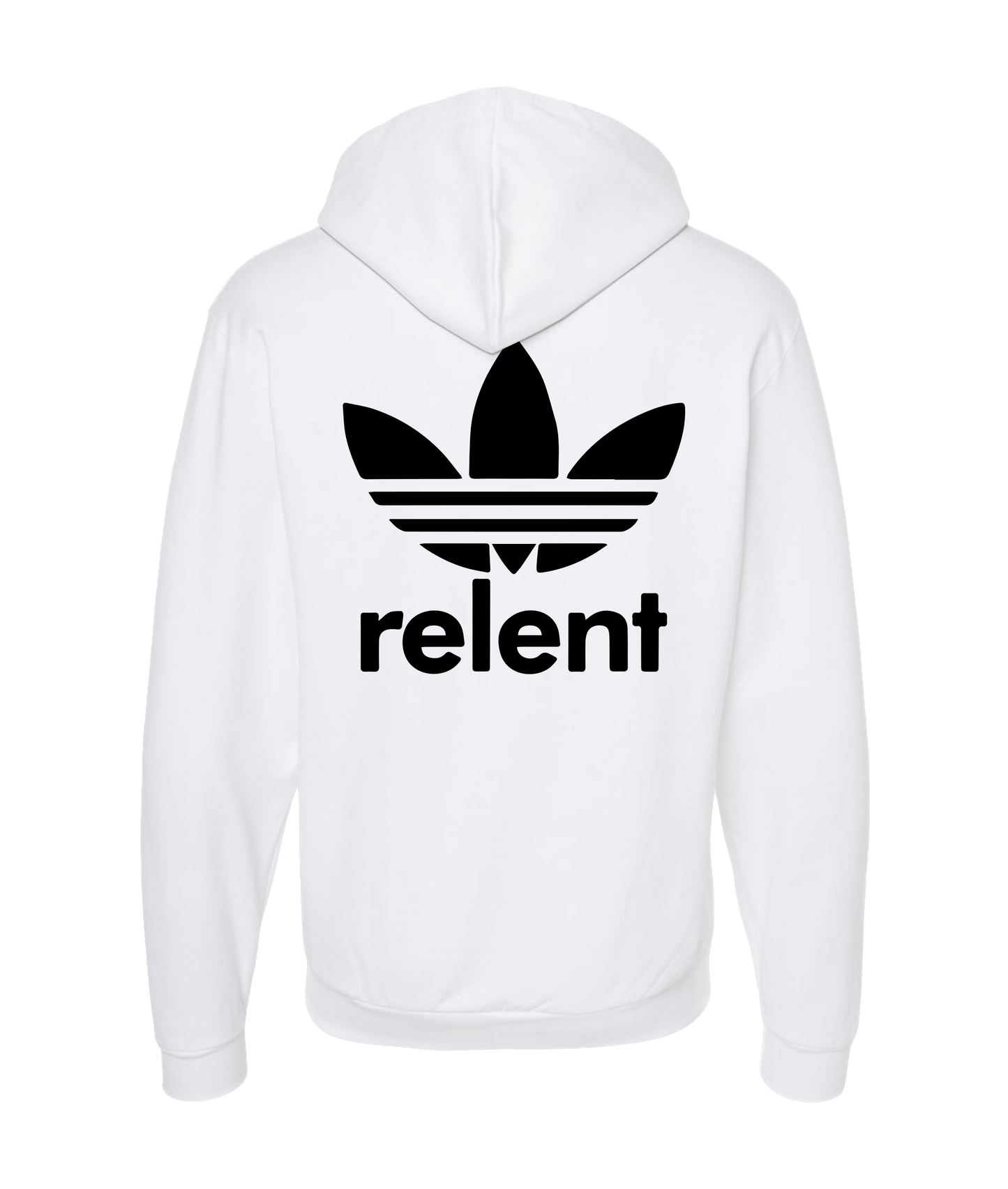 Relent - RELENT - White Zip Up Hoodie