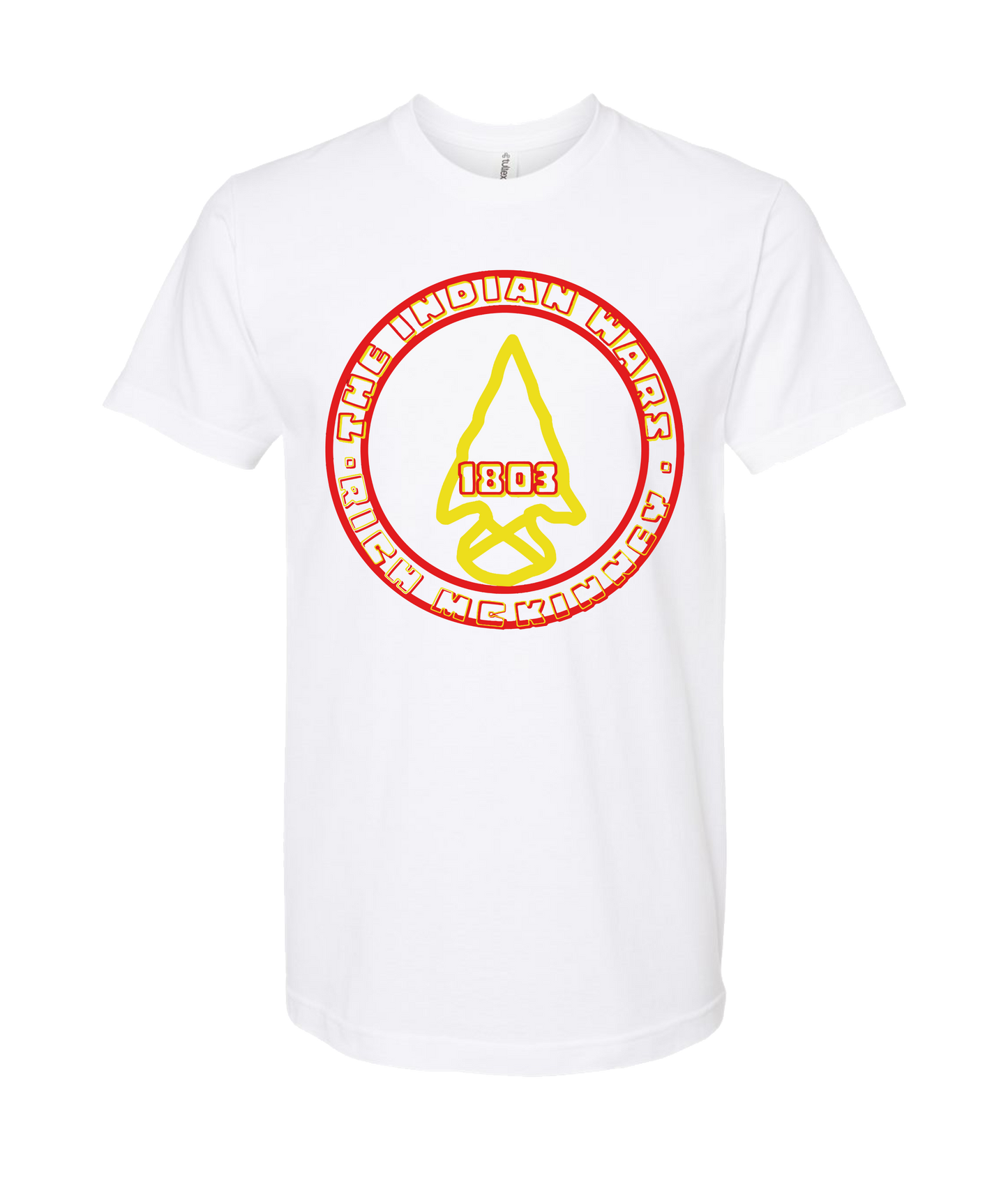 RICH McKinney - CIRCLE LOGO - White T Shirt